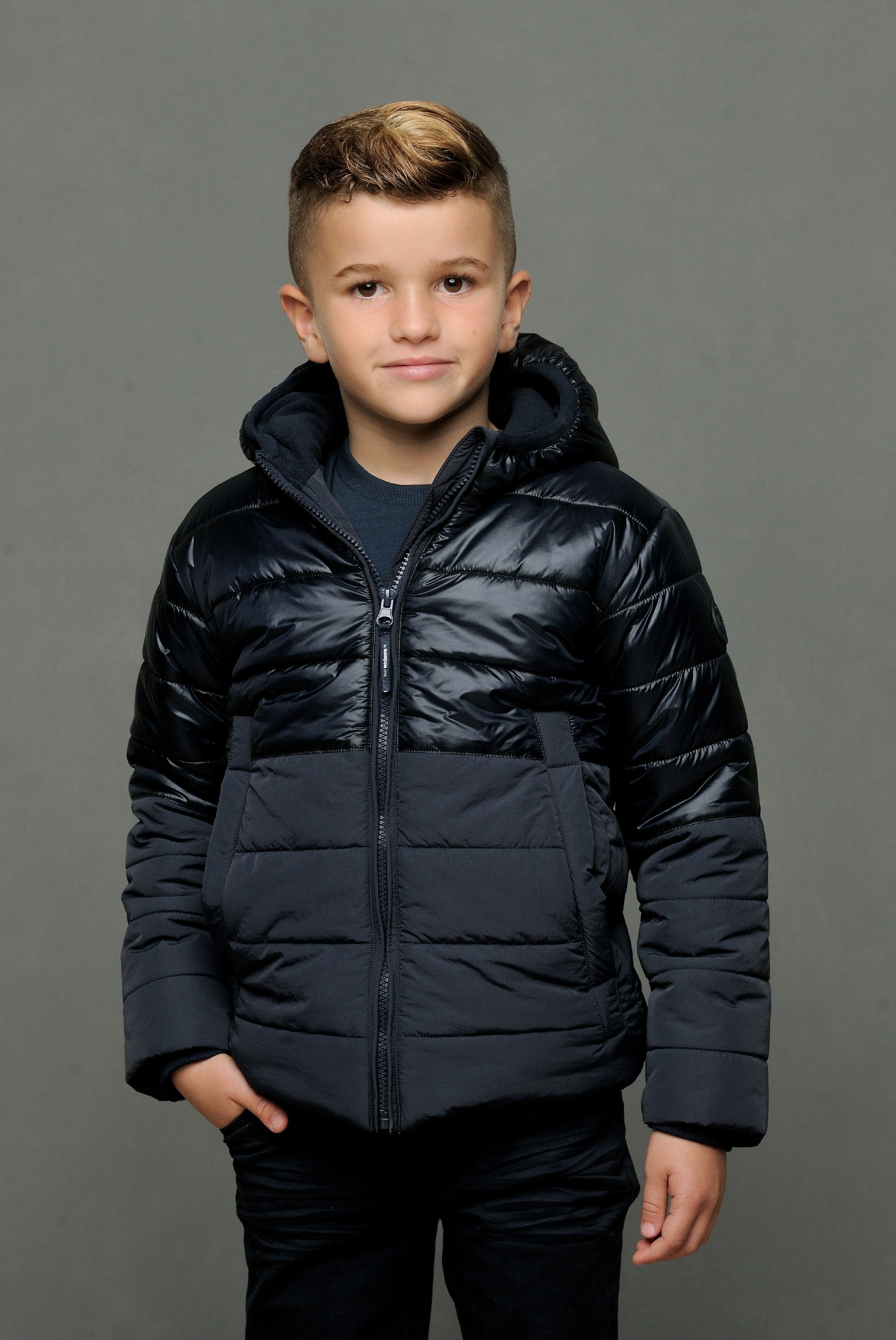 Bro Two-Tone & Big Pocket Coat