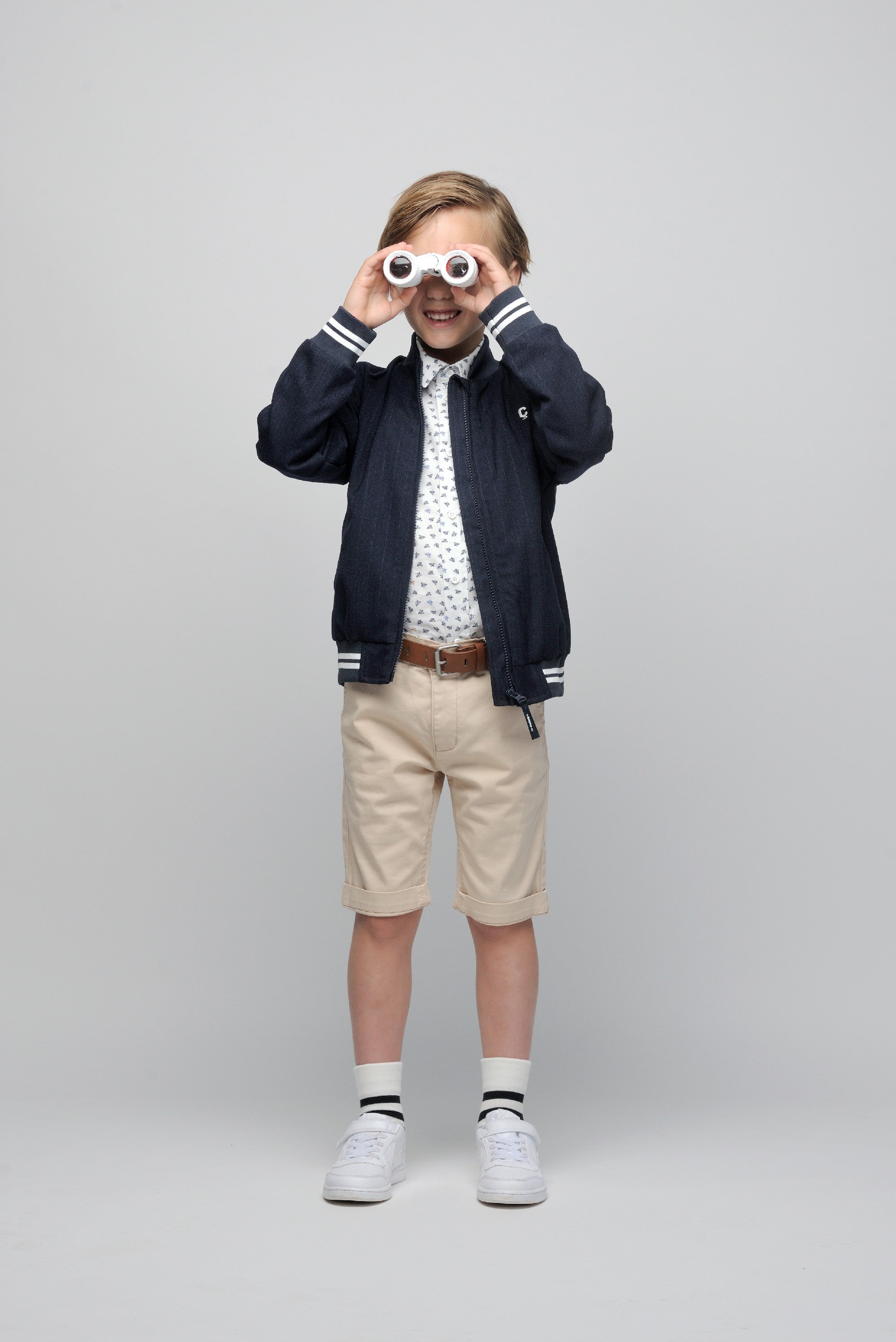 DRAKE Garçon twill shorts Sahara