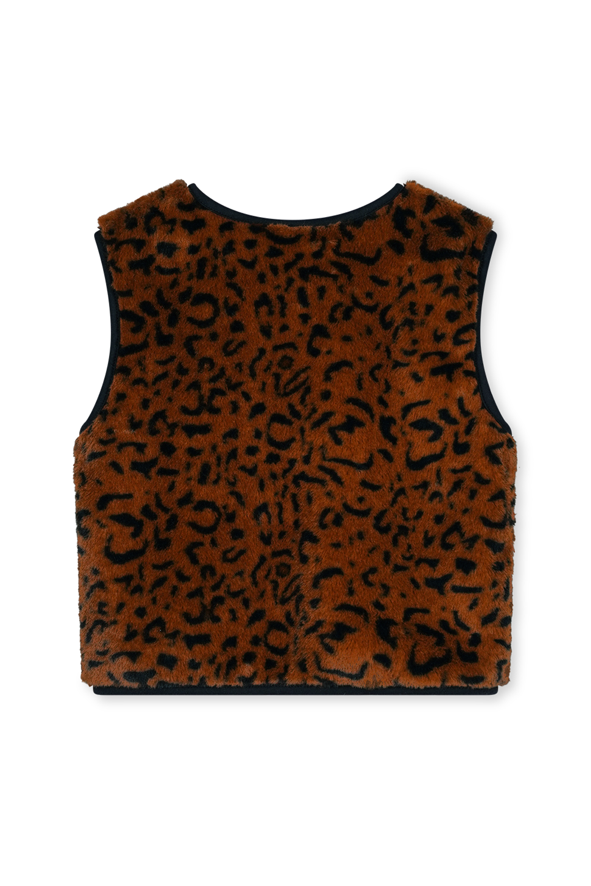 Gilet Leopard Fur