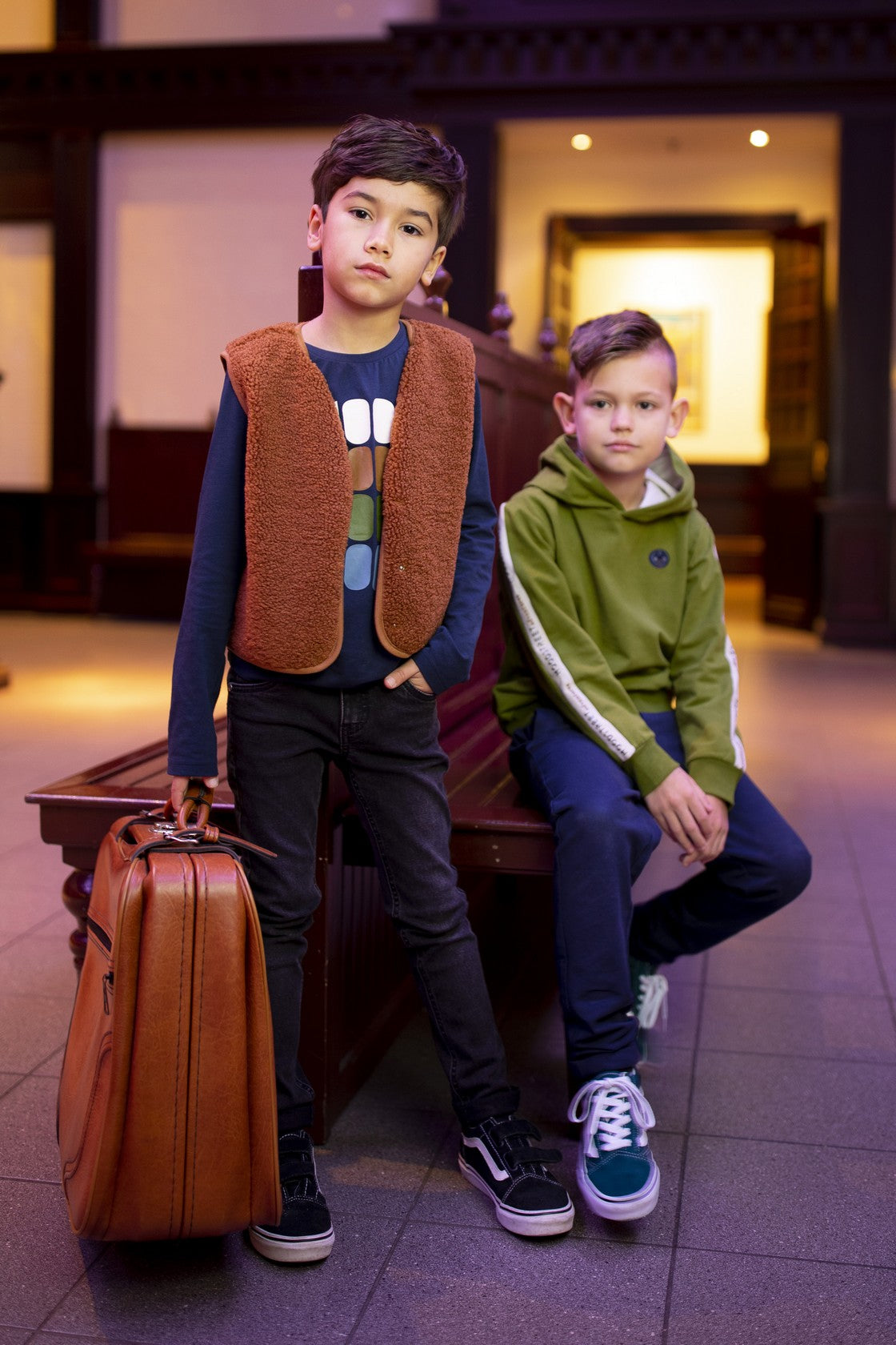 Unisex Gilet Met Knoop