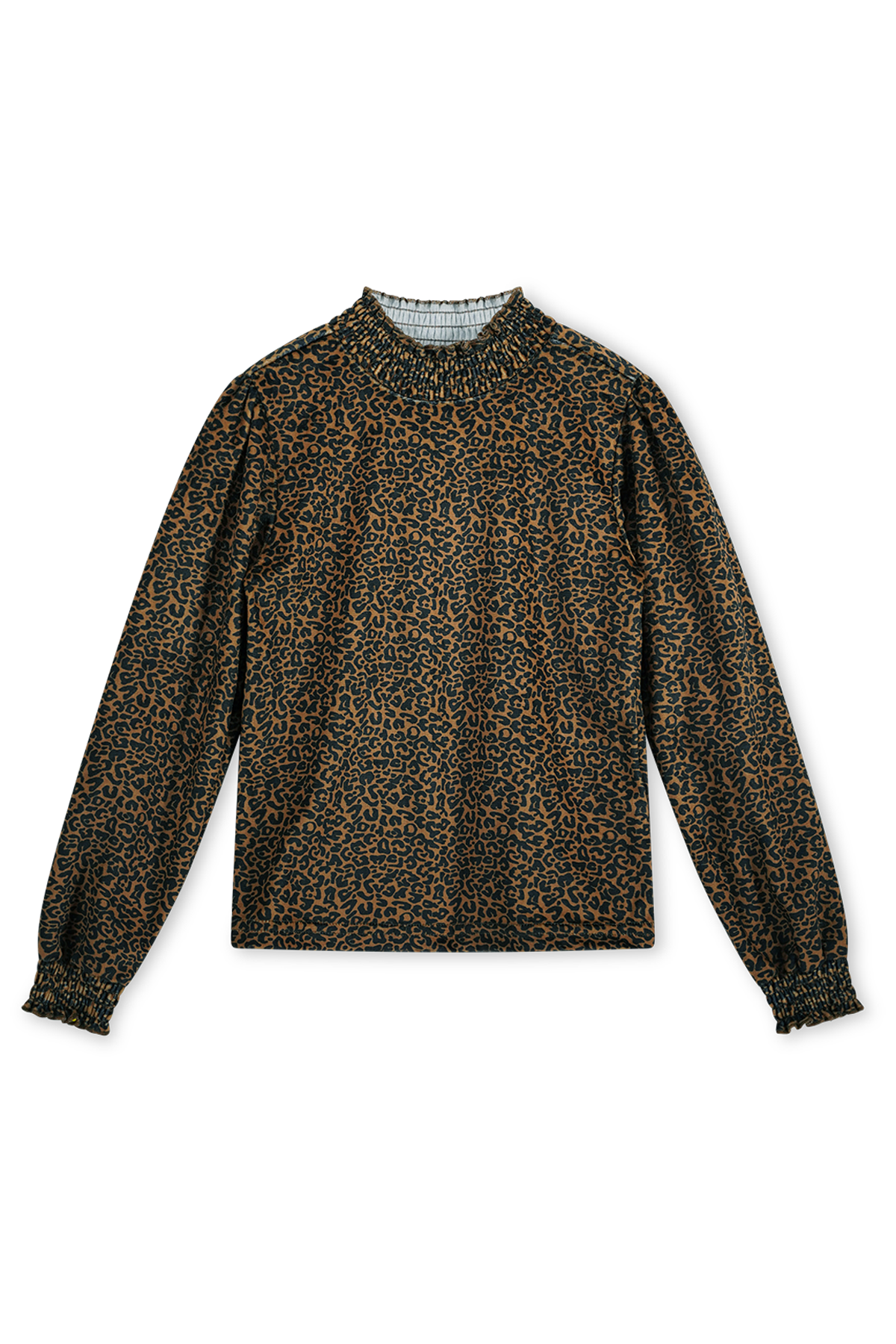 Top Leopard Velours