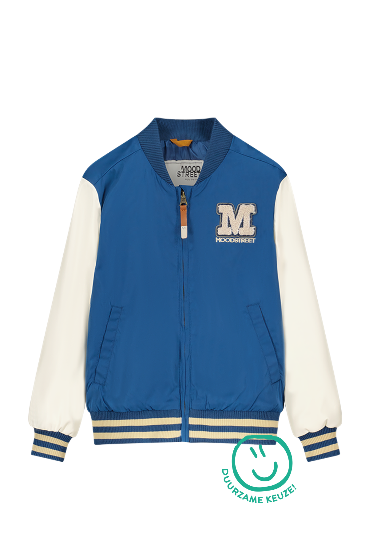 Boys Jacket Bomber Sporty Blue