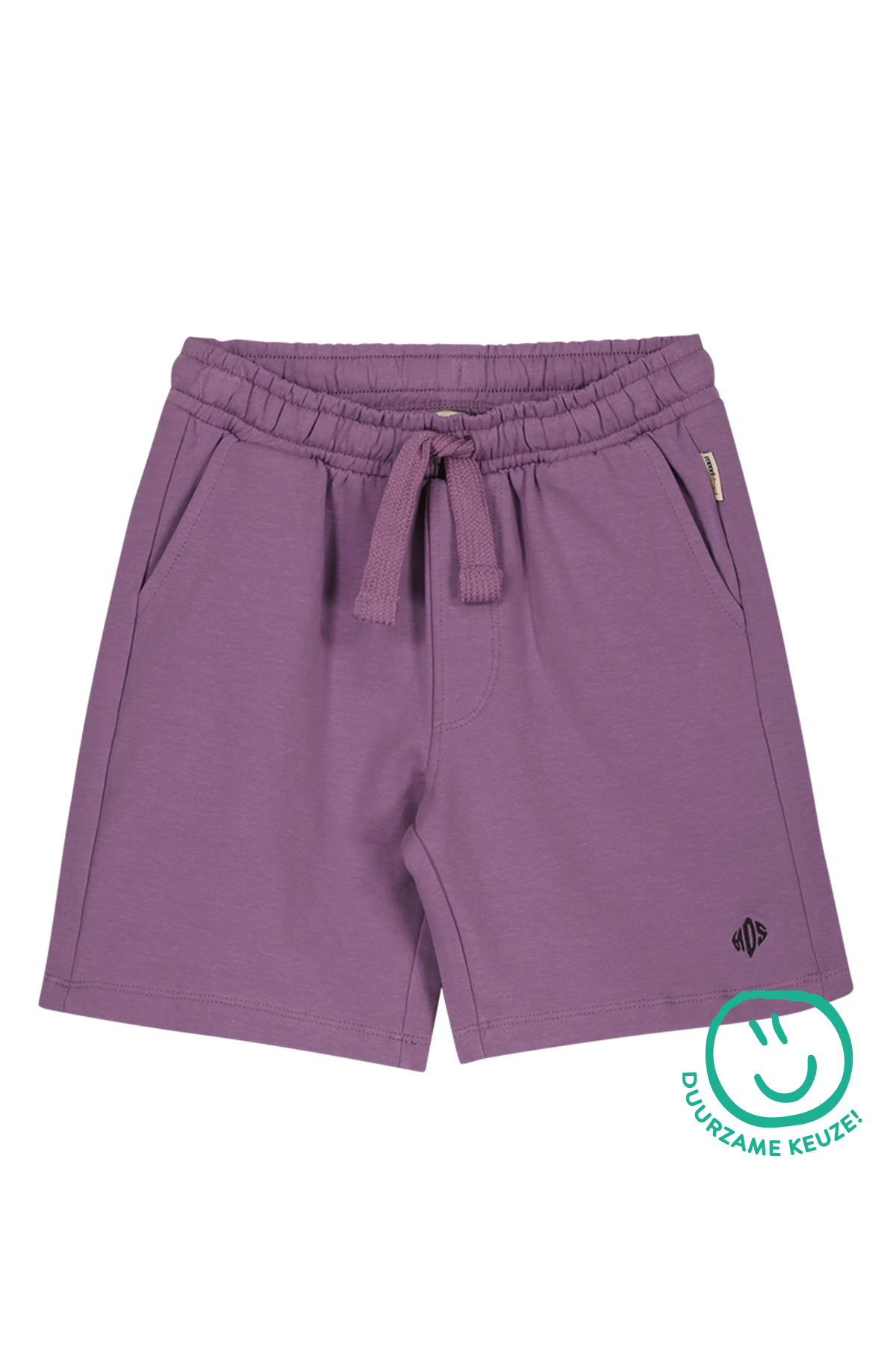 Boys sweat short grape