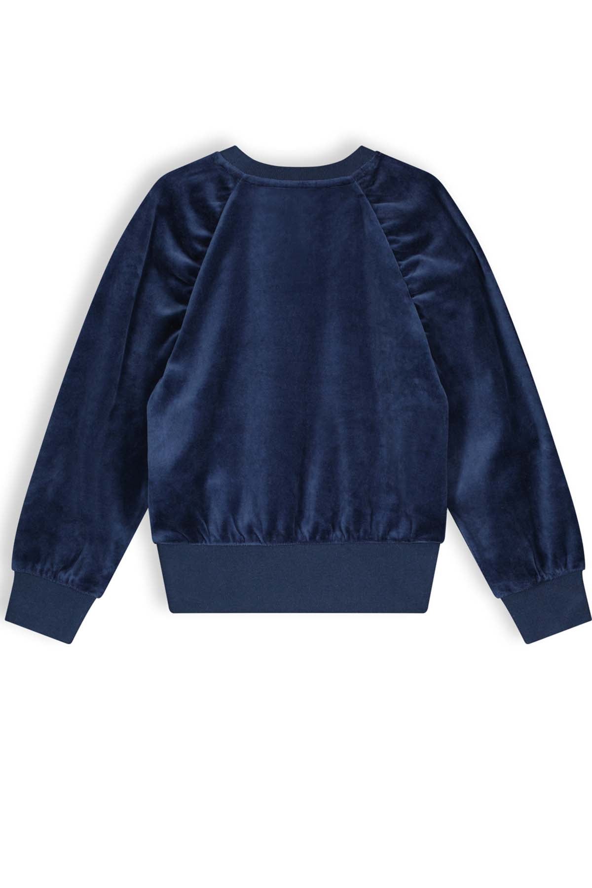 Kayla Raglan Nicky Velours Sweater