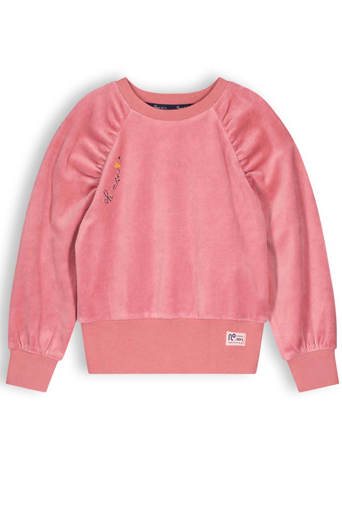 Kayla Raglan Nicky Velours Sweater