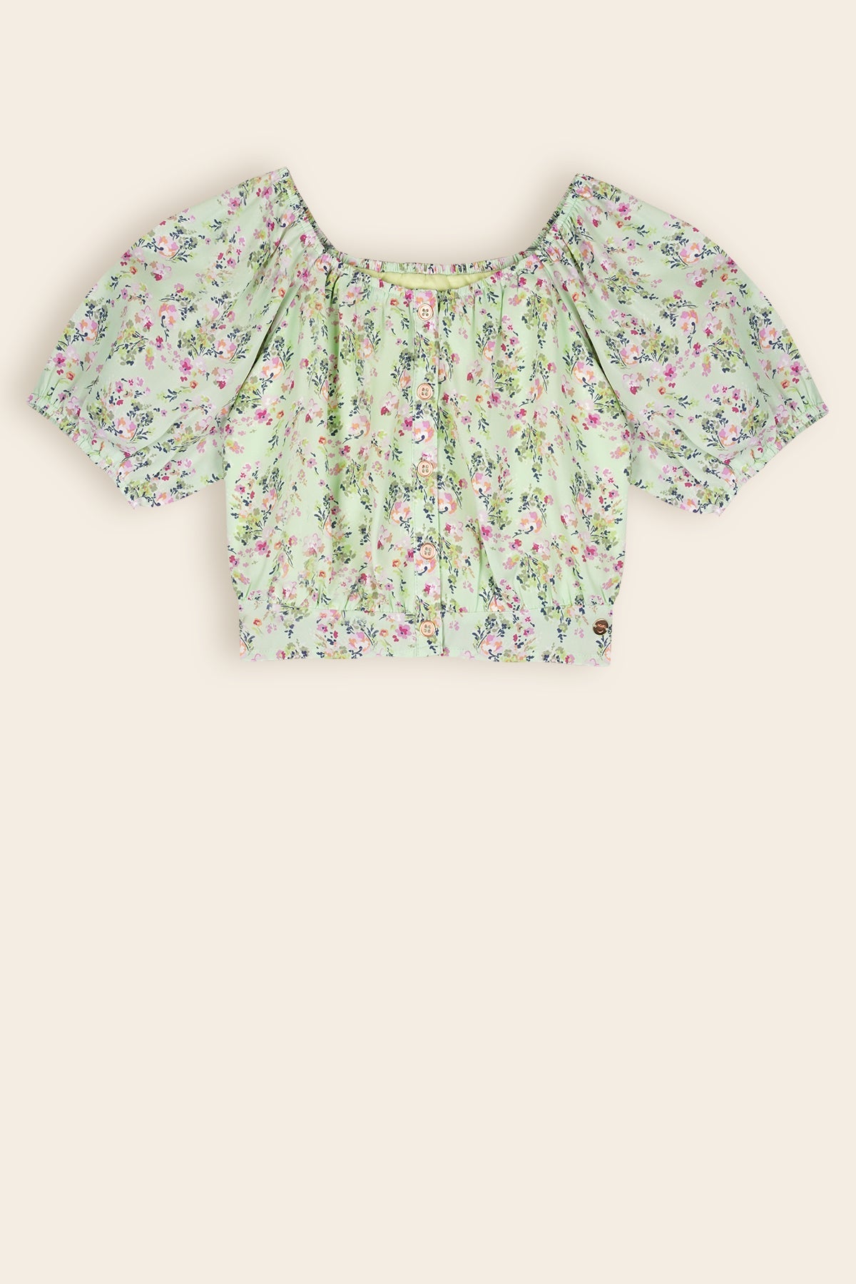 Tomas Gebloemde Blouse Groen