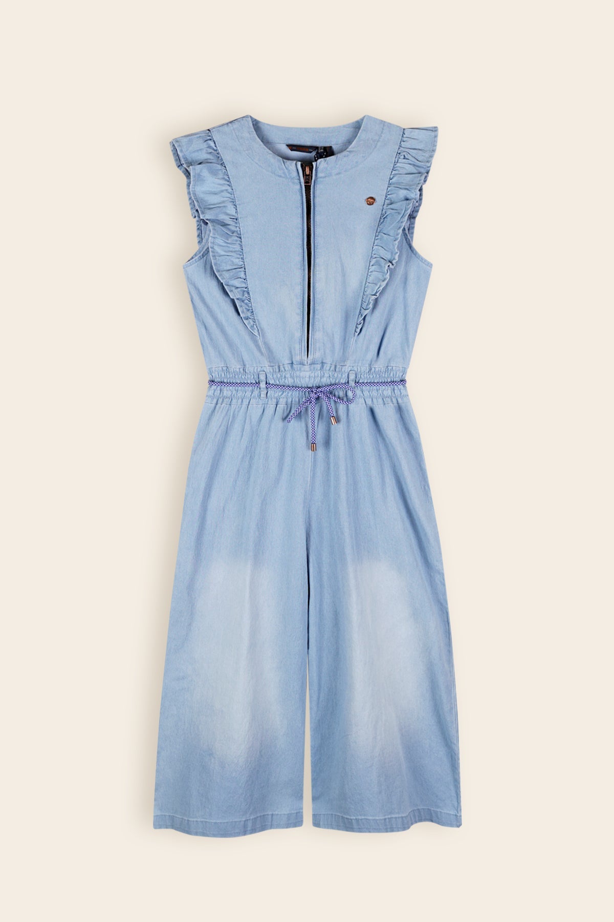 Sasa Blue Denim Jumpsuit