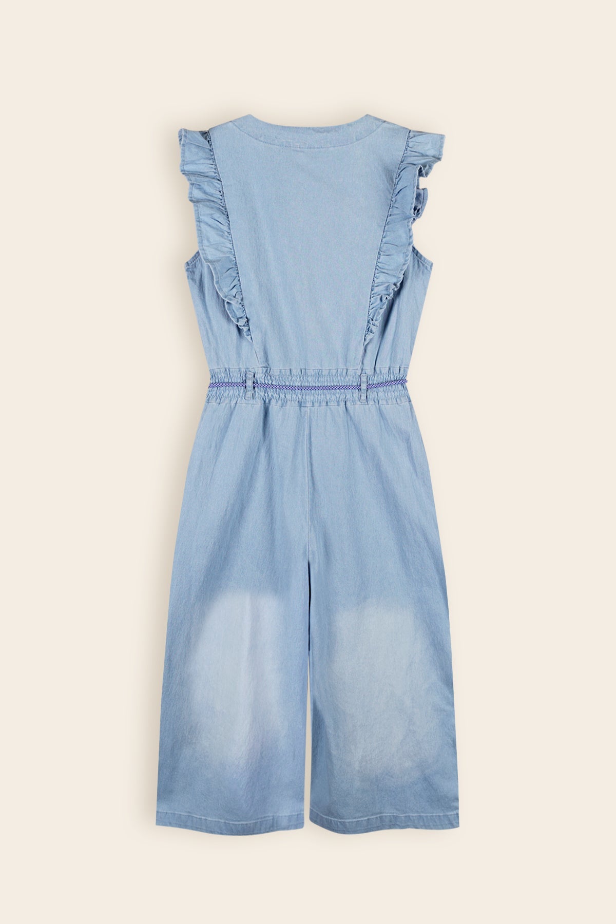 Sasa Blue Denim Jumpsuit