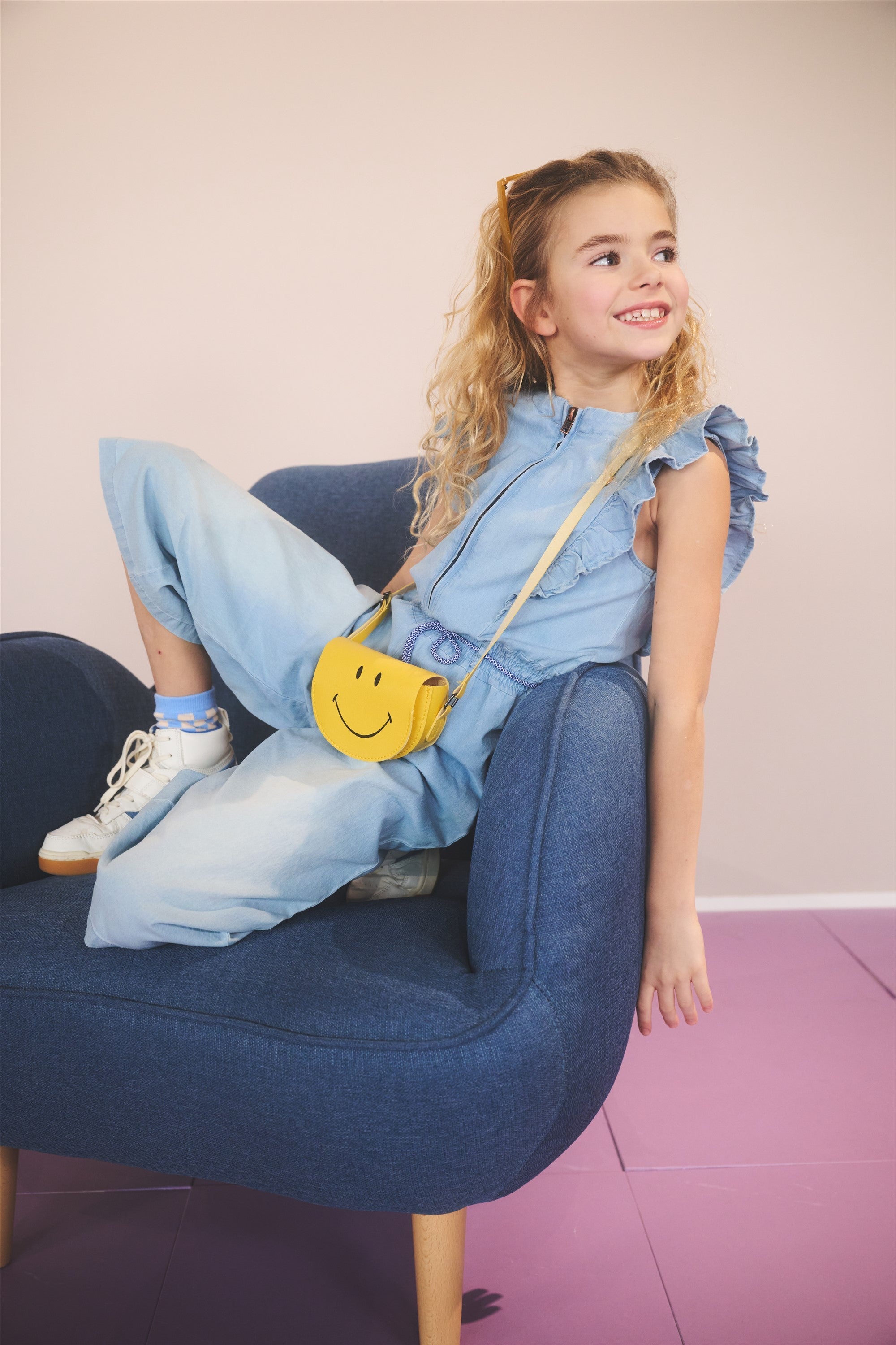 Sasa Blue Denim Jumpsuit