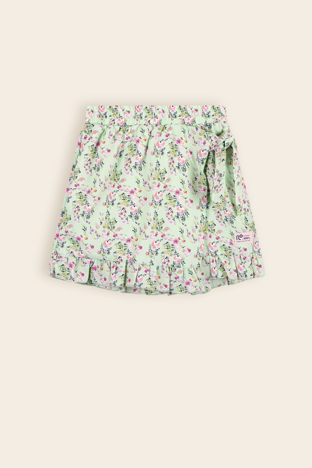 Saya Gebloemde Skort Groen