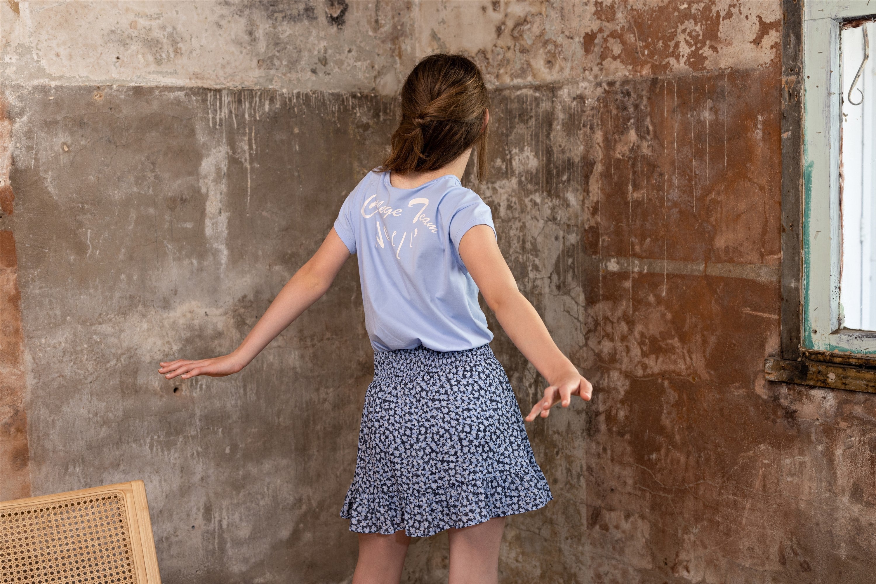 Kasis Tshirt College Team Blauw