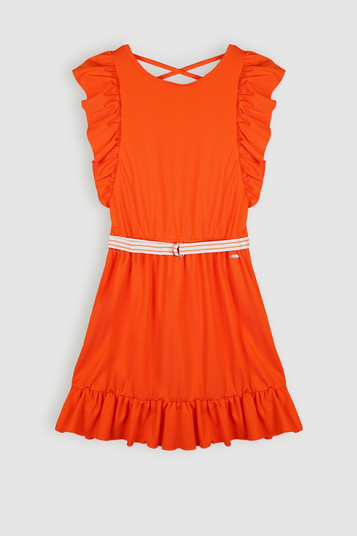 Moia Interlock Jurk Rood