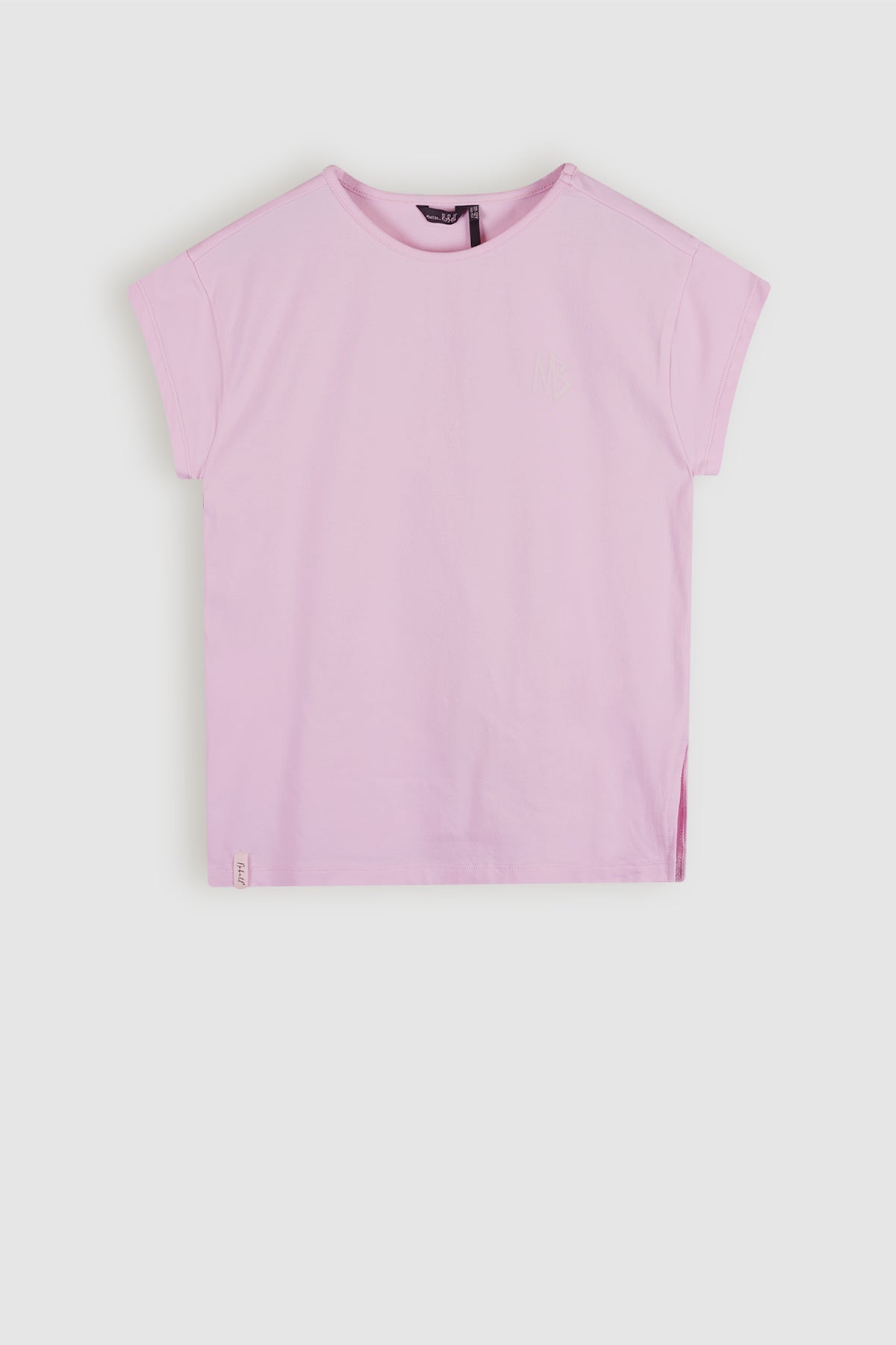 Kasis Tshirt met Knoop Roze