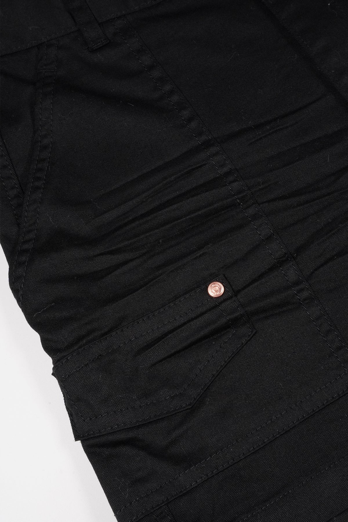 Simoa Twill Short Zwart