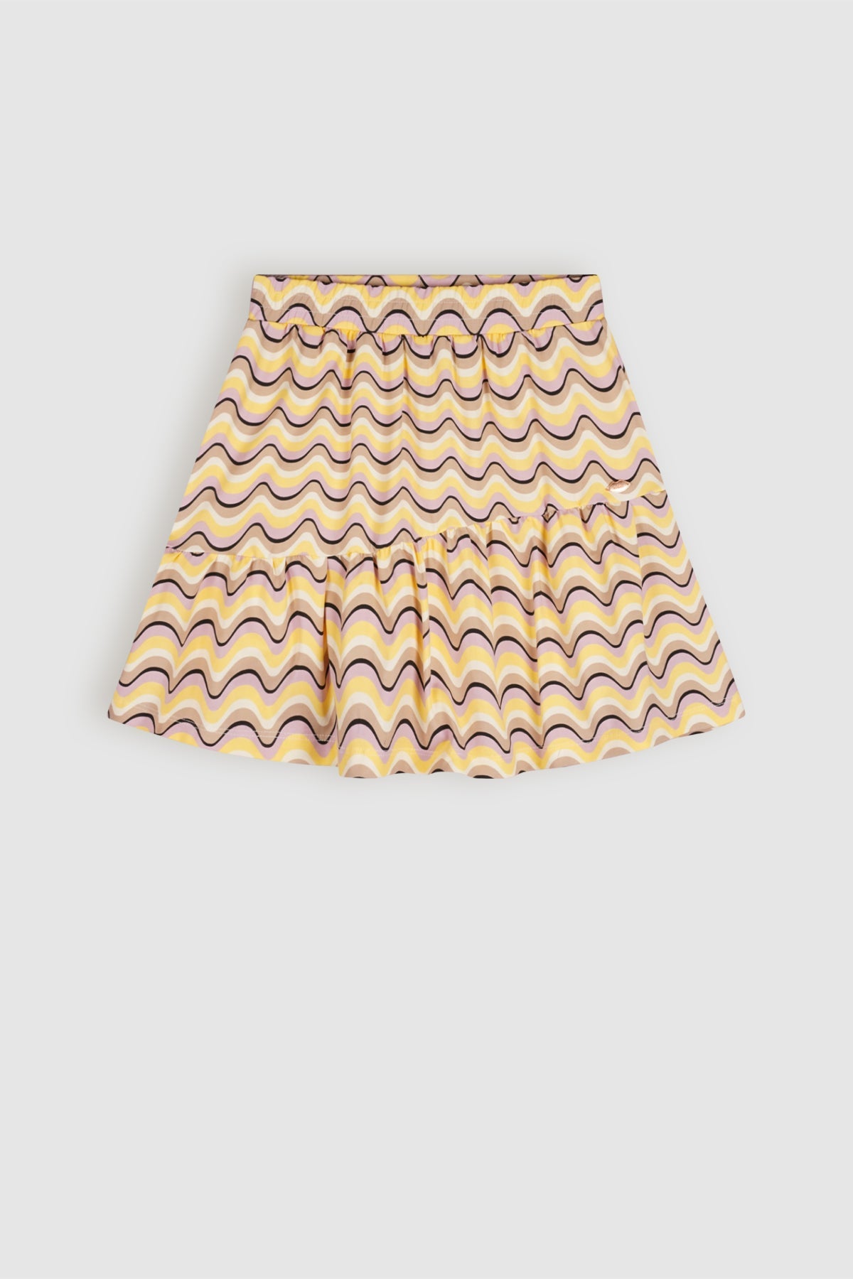 Nunu Geprinte Rok Geel