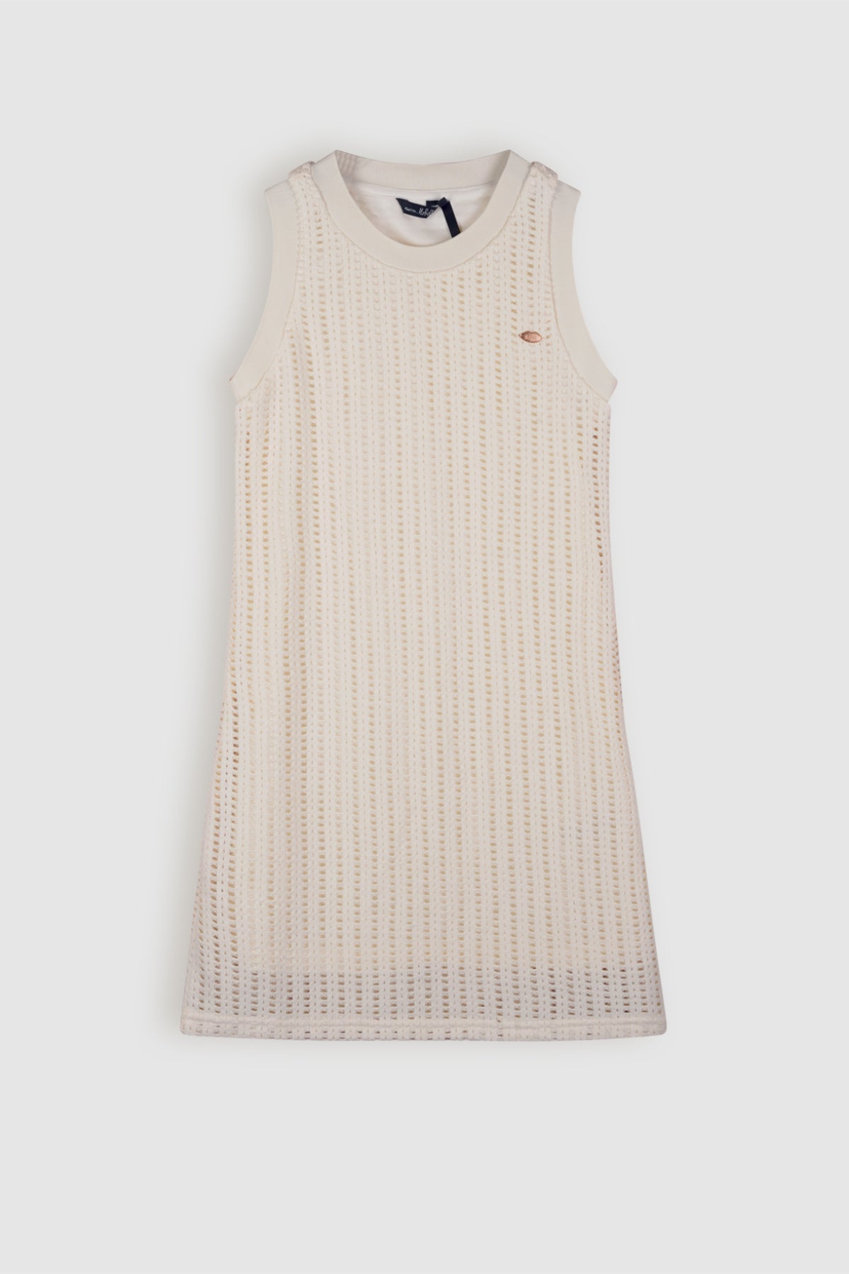 Matis Crochet Jurk Ivoor