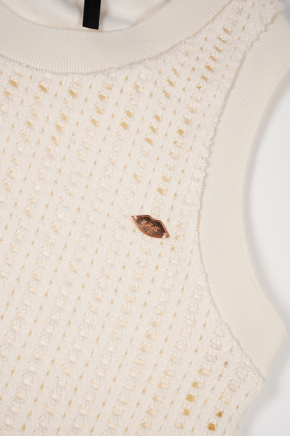 Matis Crochet Jurk Ivoor