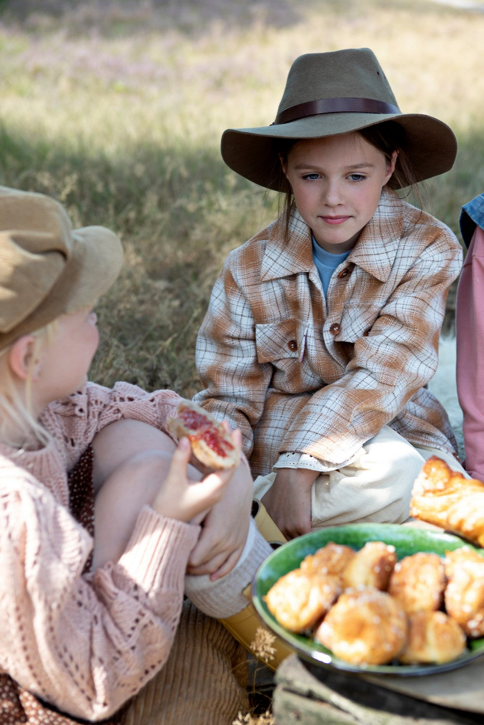 Luna check overshirt BON BON - mooiemerken.nl