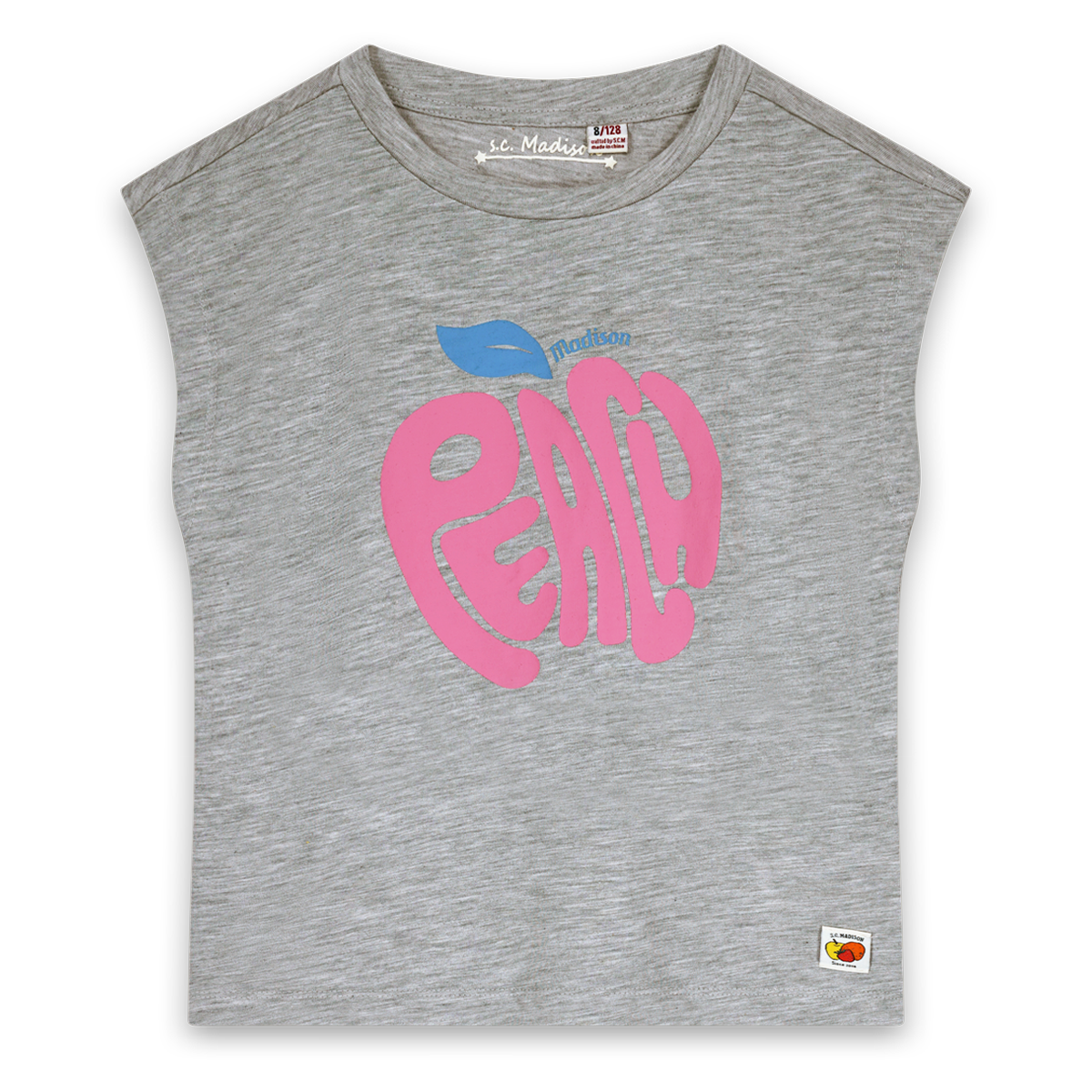 T-Shirt Happy Grey Melee