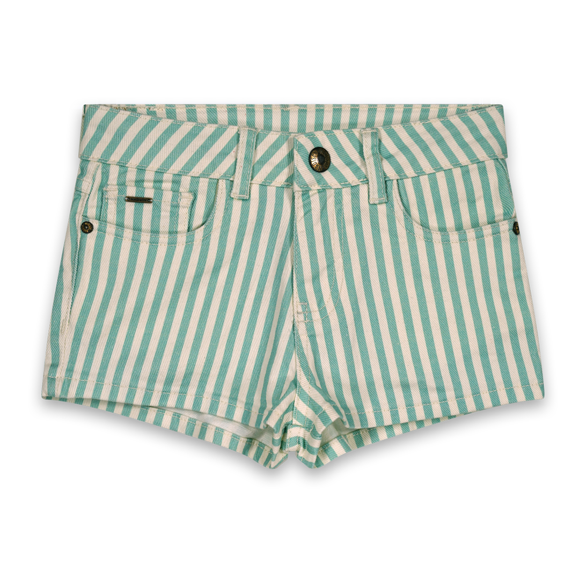 Short Lovely Summer Aqua