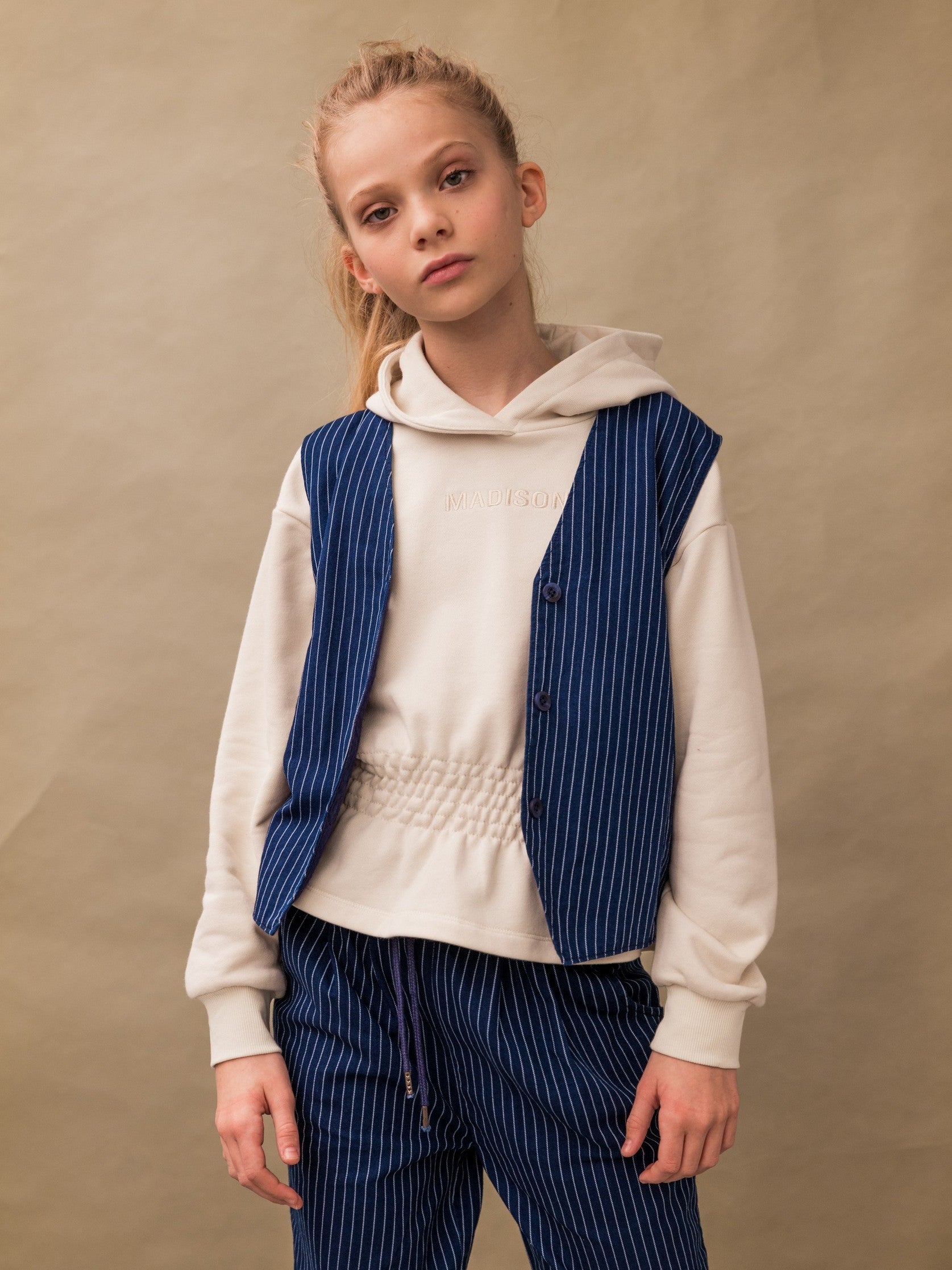 Gilet LOUISE STRIPE - mooiemerken.nl