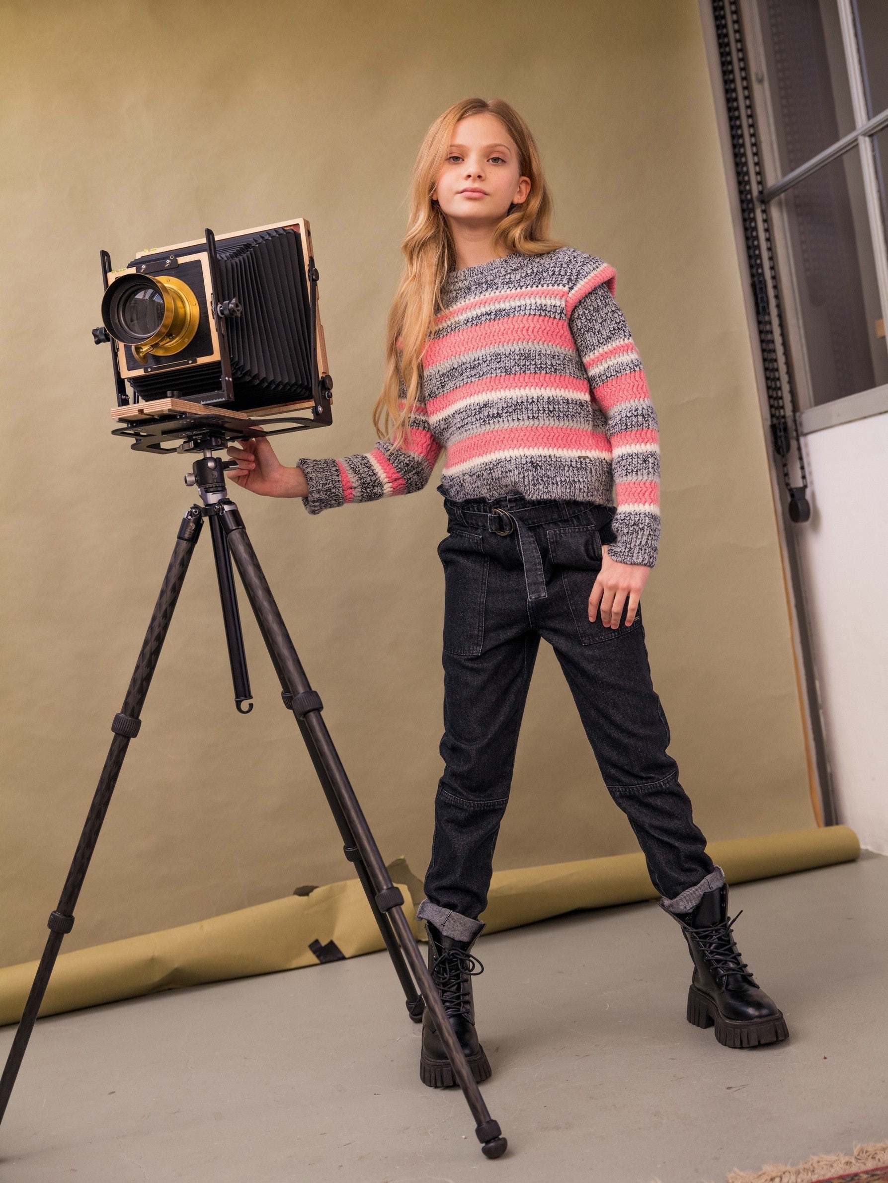 Broek Chuck Black Denim