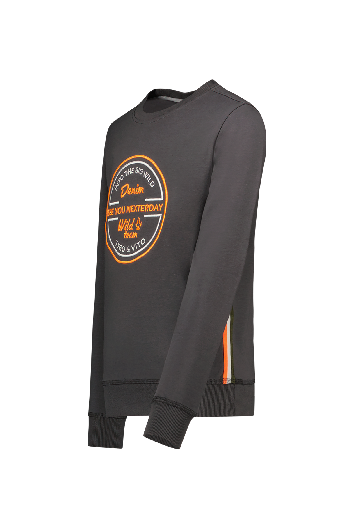 Sweater Sten Antraciet Grijs - TYGO&vito