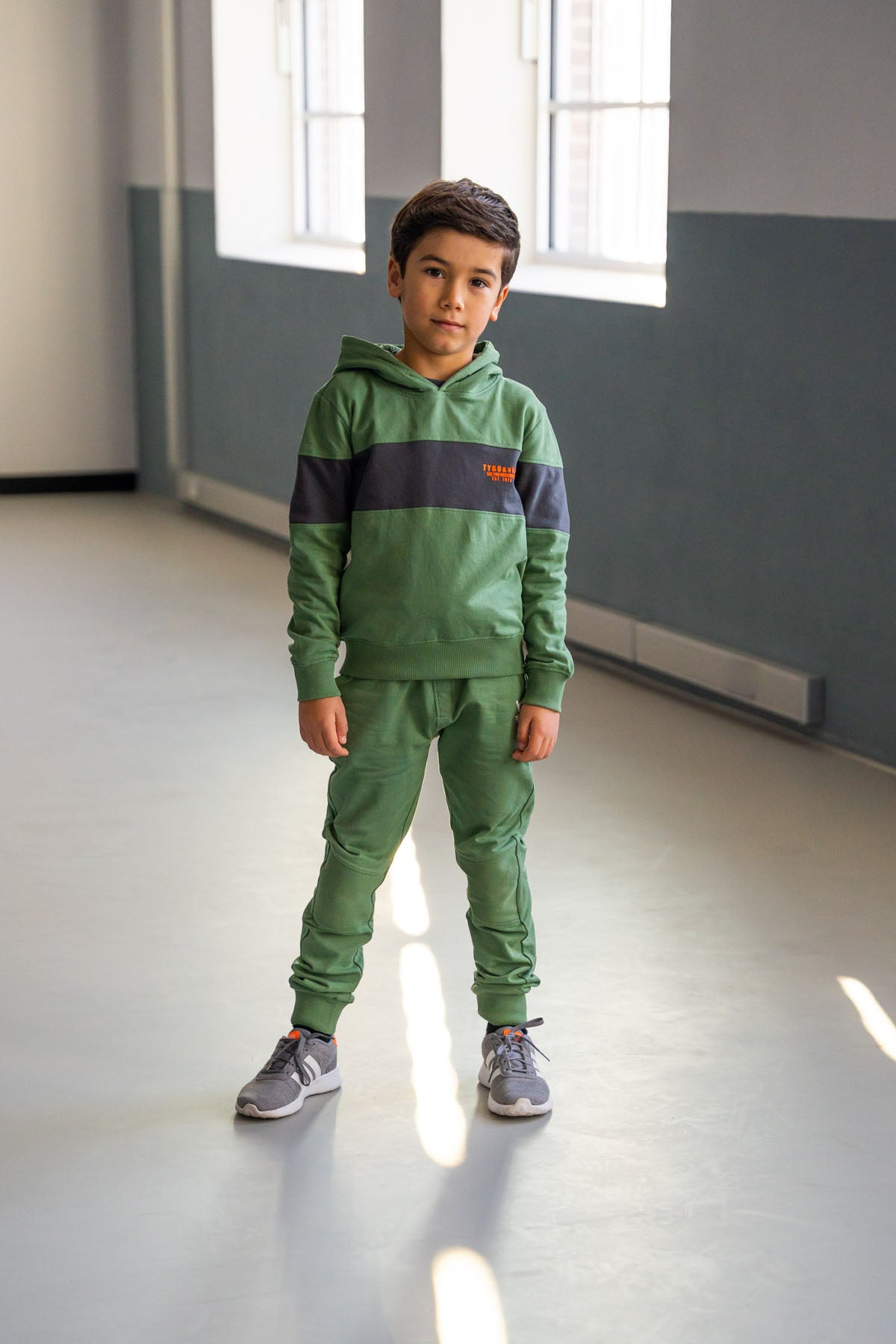 Hoodie Hidde Olive - TYGO&vito