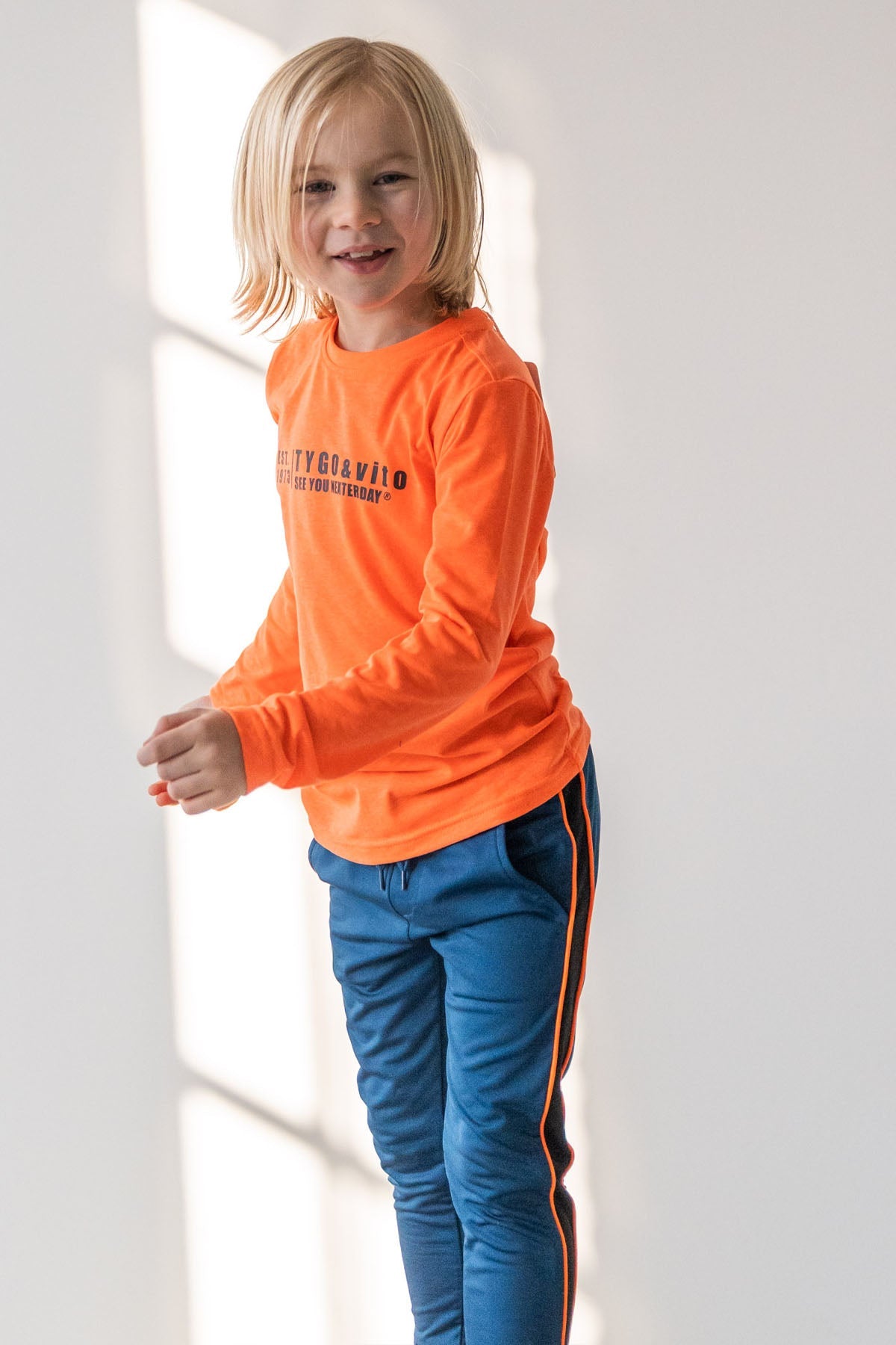 Jogpants Pepijn Blauw - TYGO&vito