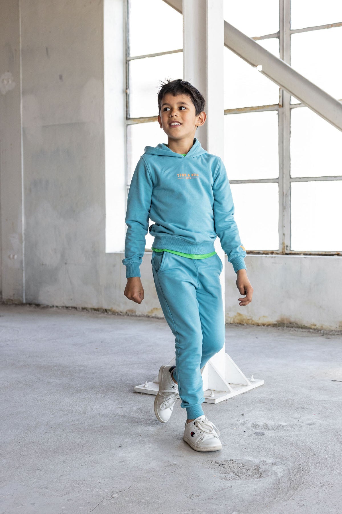 Hoodie Hugo Aqua - TYGO&vito