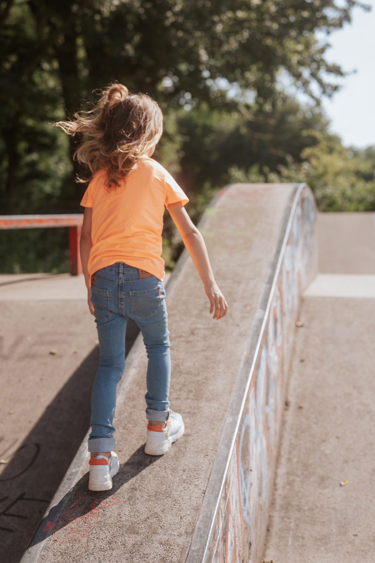 T-Shirt Jill Neon Koraal - TYGO&vito