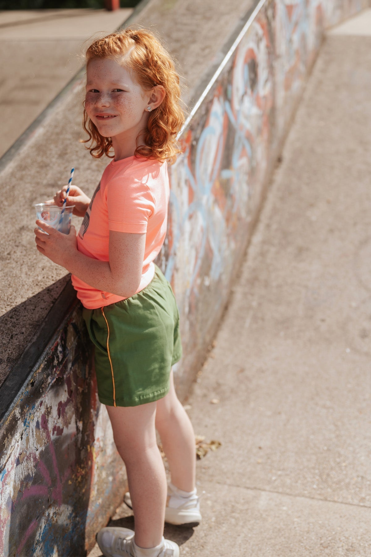 Sweatshort Peggy Groen - TYGO&vito