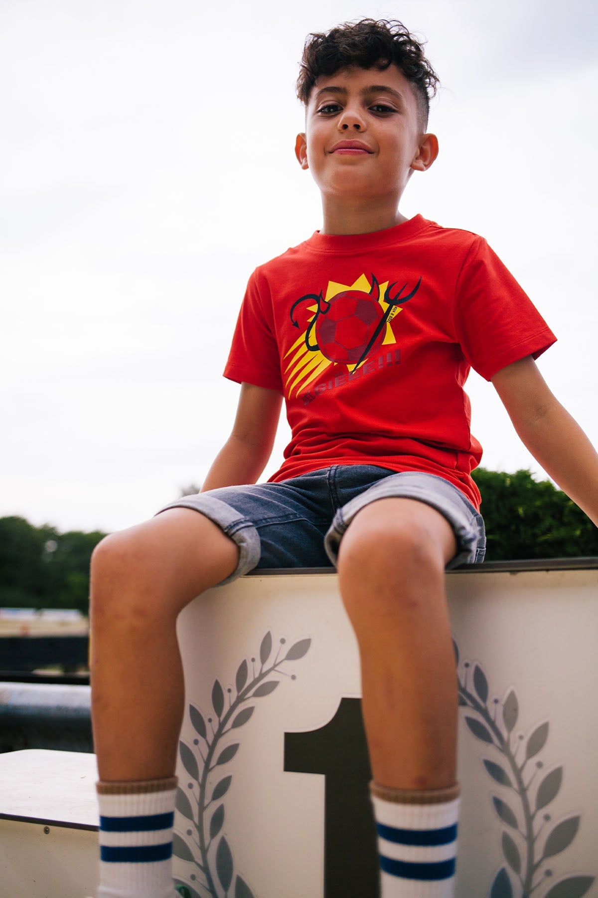 T-Shirt België Rood - TYGO&vito