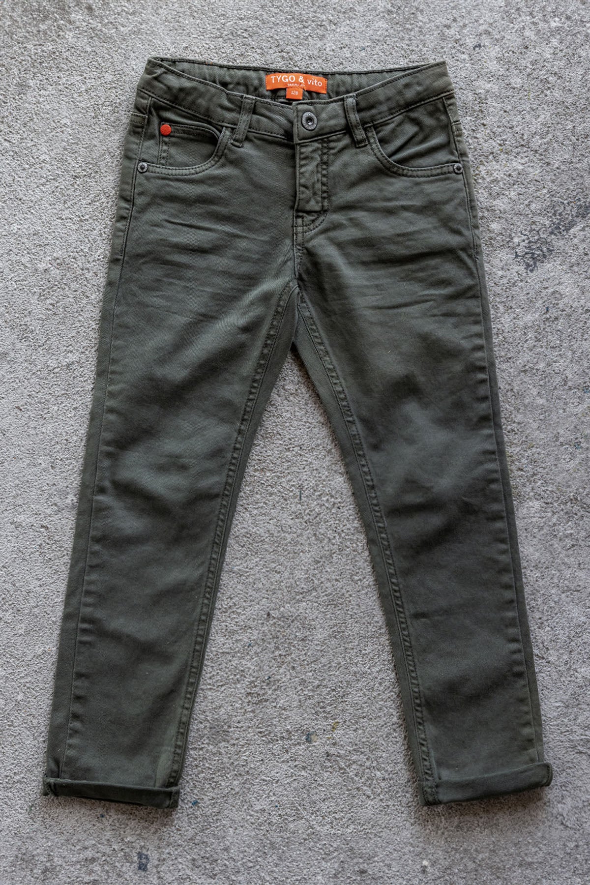 Skinny Fit Jeans Dark Army - TYGO&vito