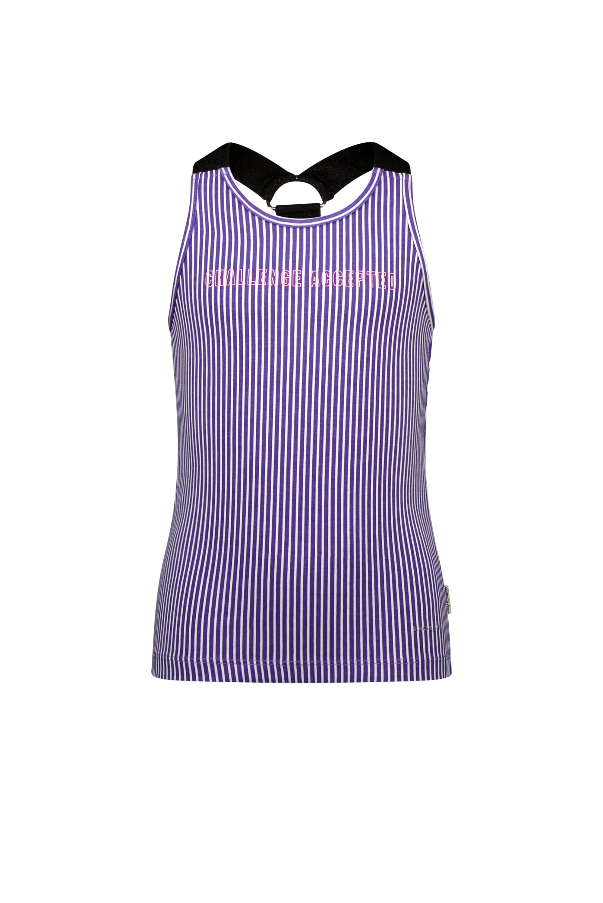 Girls 2-pack tanktop with vertical printed stripes