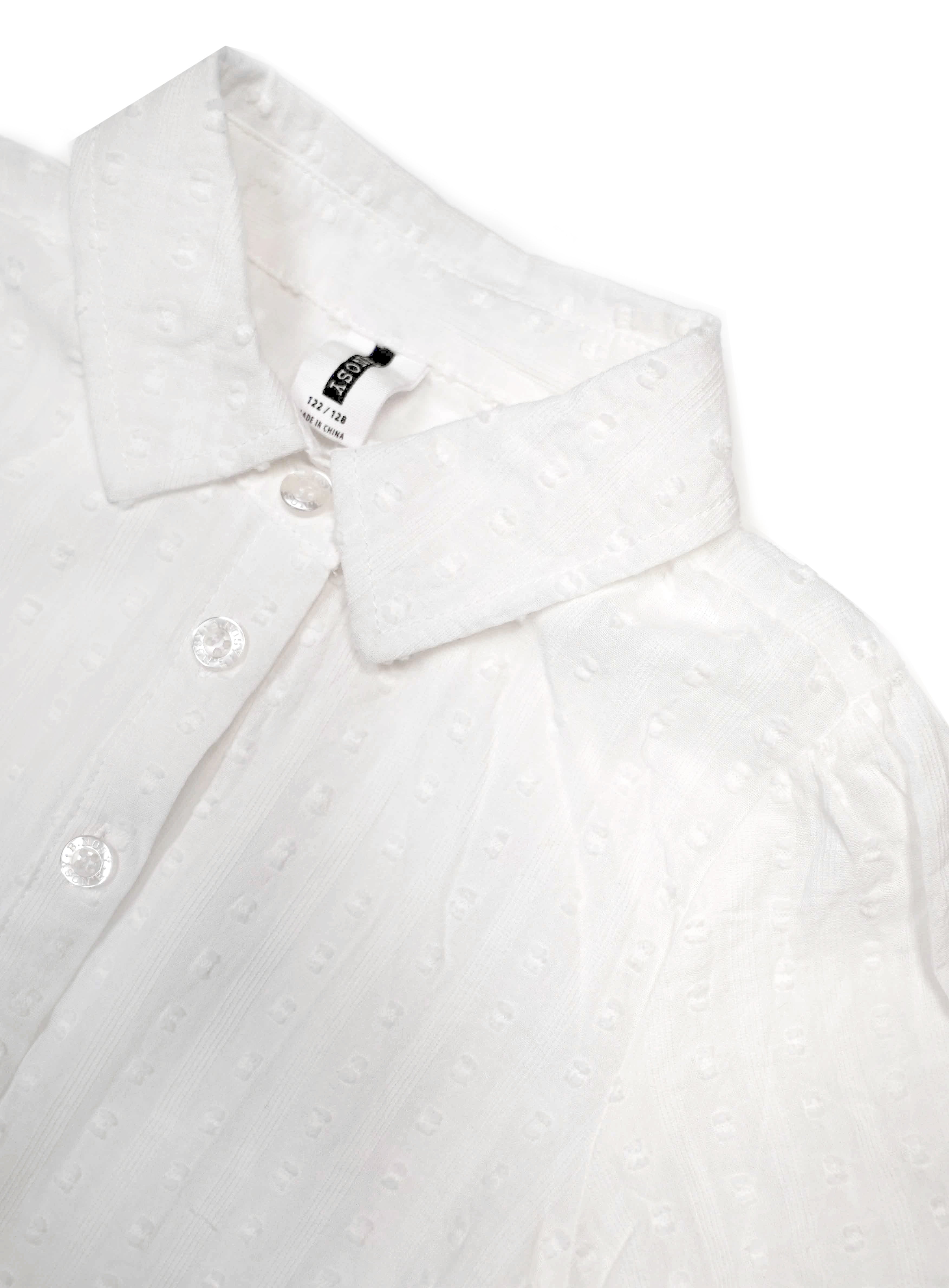 B.Nosy Girls Blouse W/ Buttons At Front