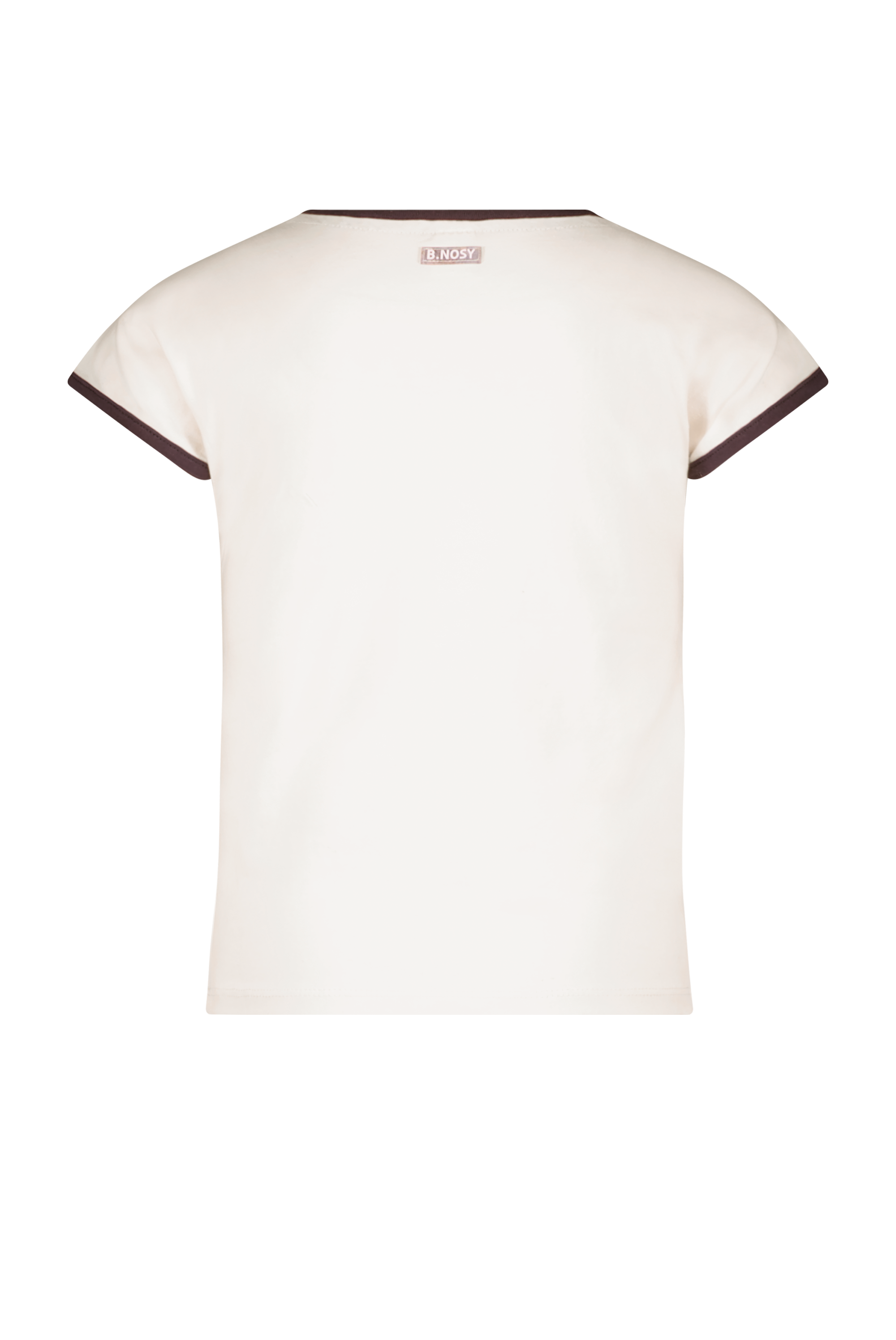 B.Nosy Girls Ss Shirt W/ Multi Color Artwork