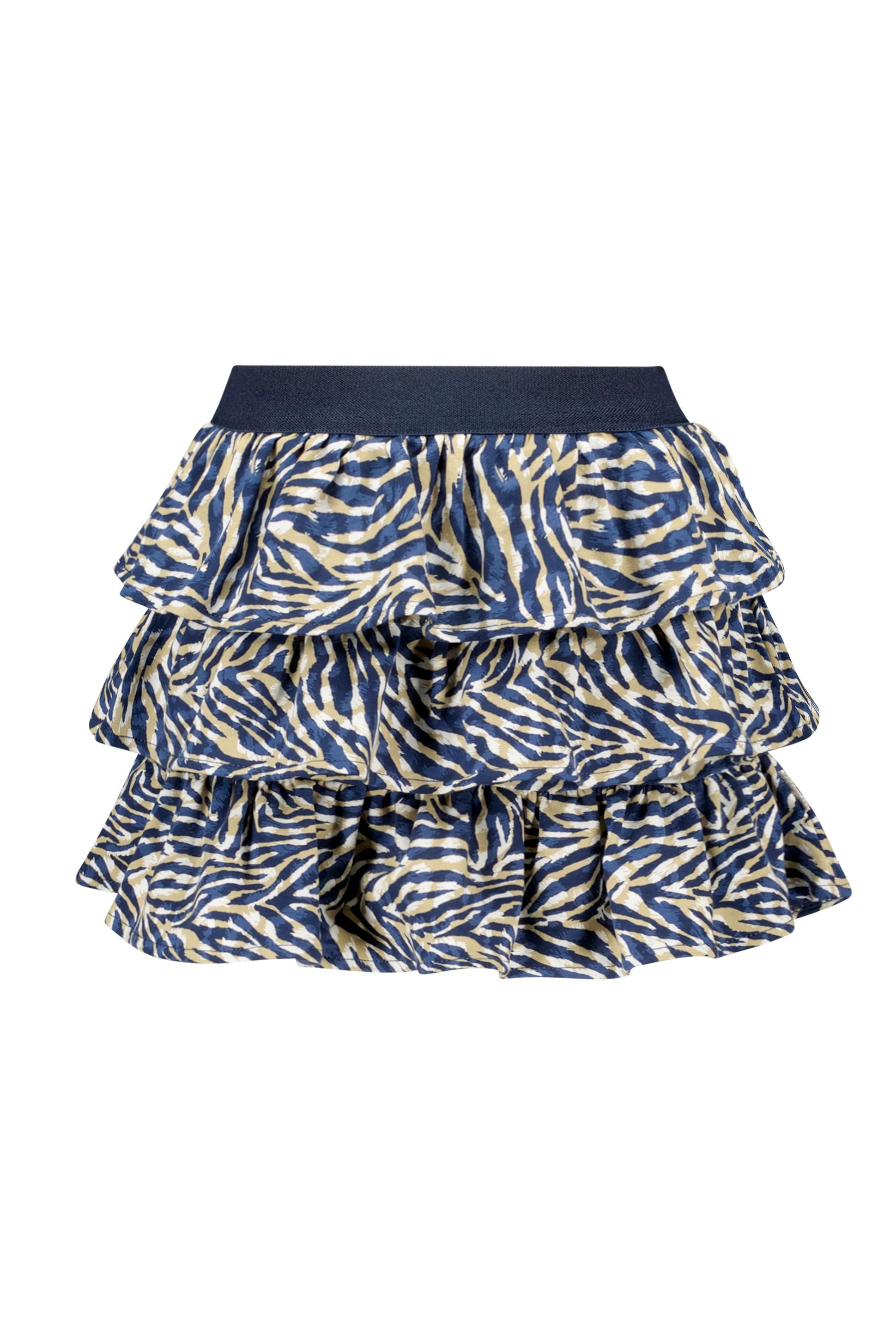 B.Nosy sweat skirt zebra print - mooiemerken.nl