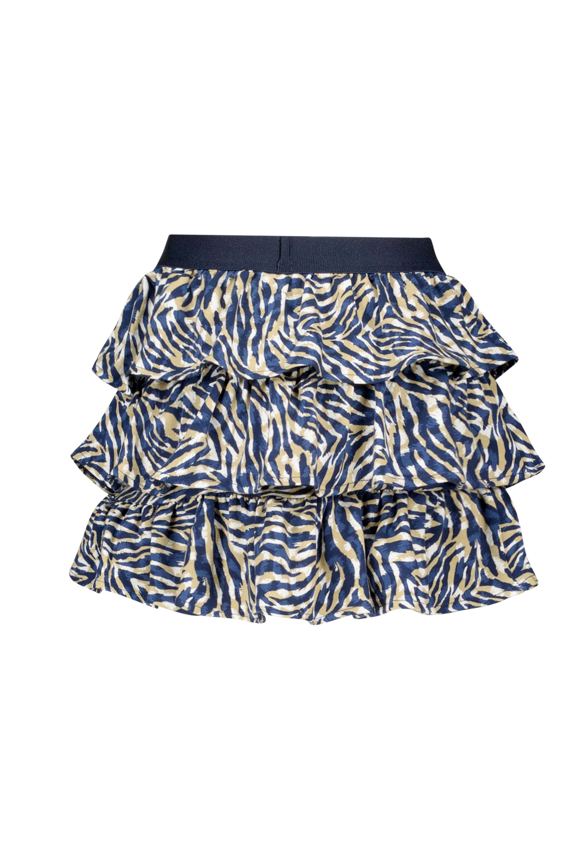 B.Nosy sweat skirt zebra print - mooiemerken.nl