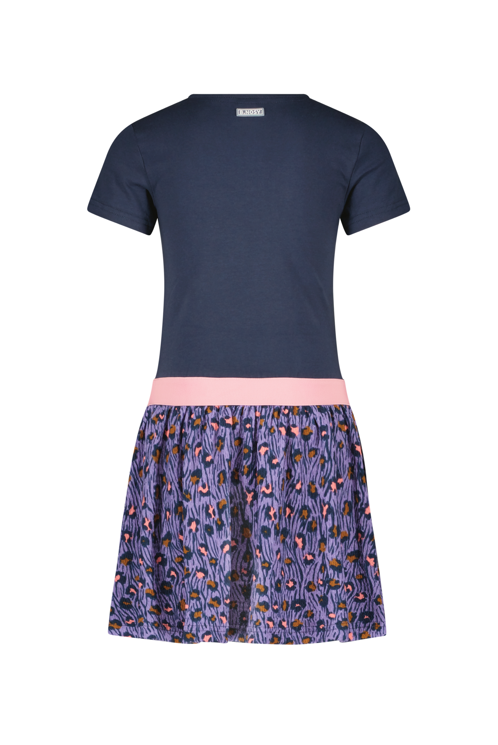 B.Nosy Girls Dress Wit Leo Skirt And Solid Jersey Top