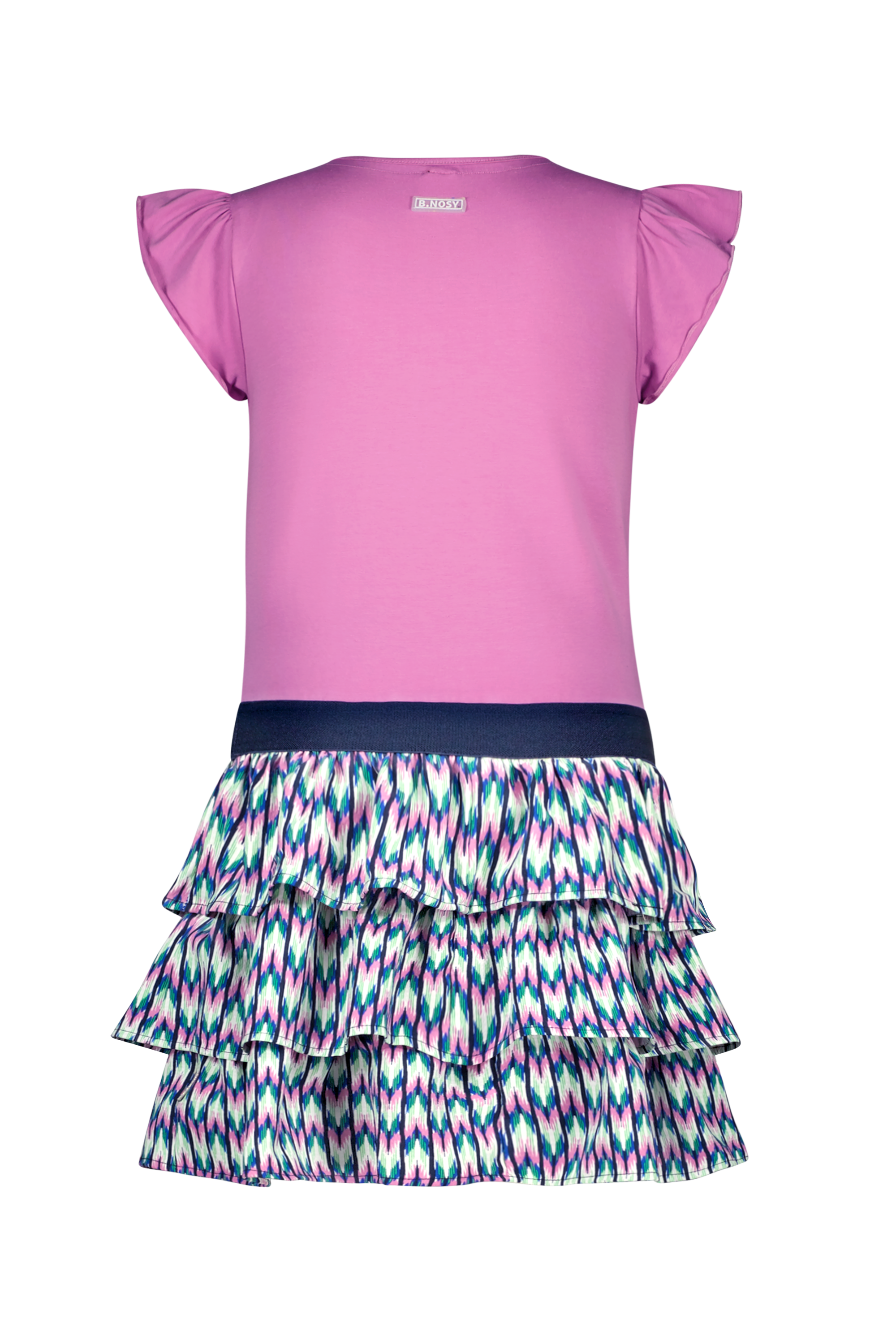 B.Nosy Girls Dress W/ Jersey Shirt And 3 Layer Skirt Part