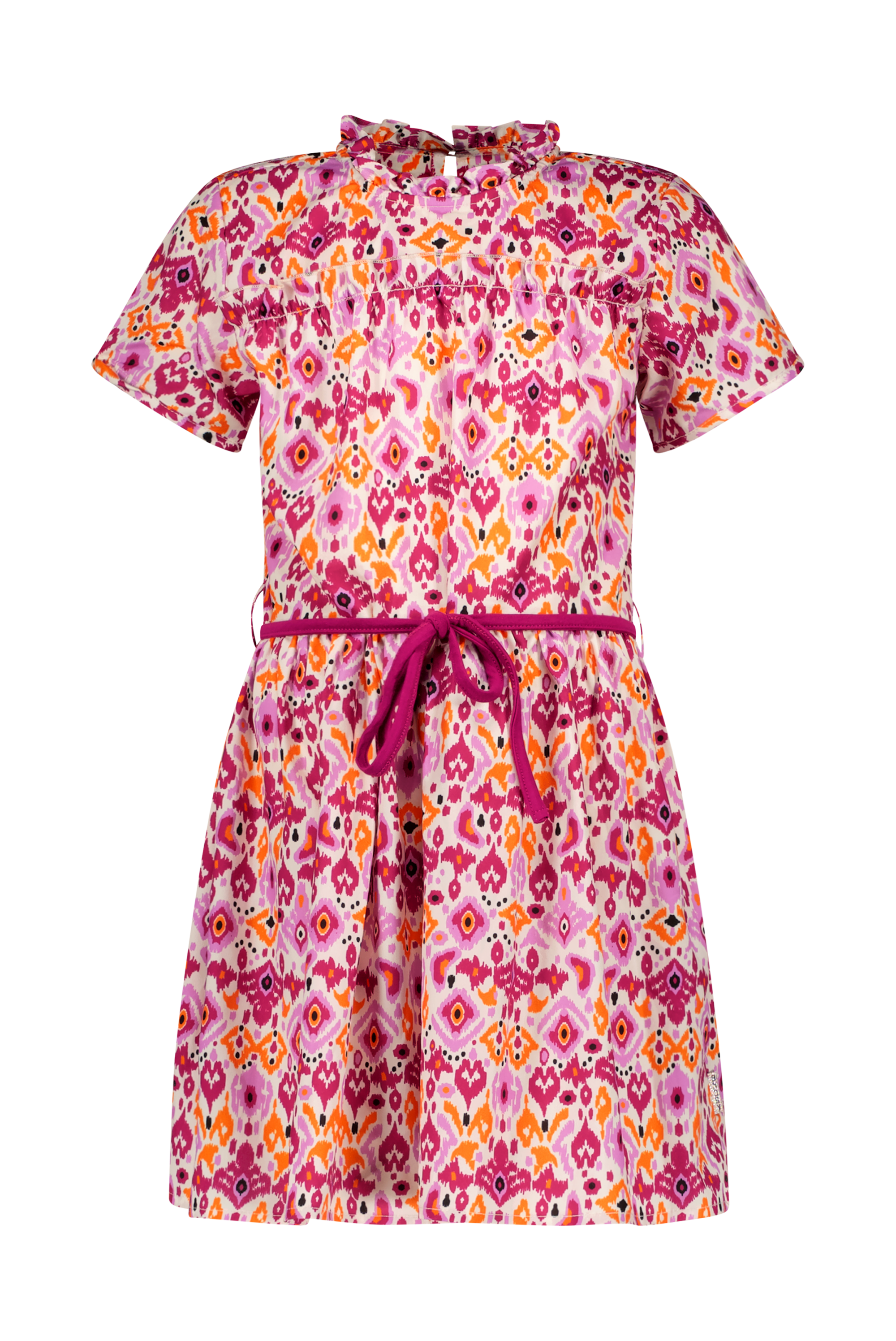 B.Nosy Girls Straight Dress W/ Belt In Waist