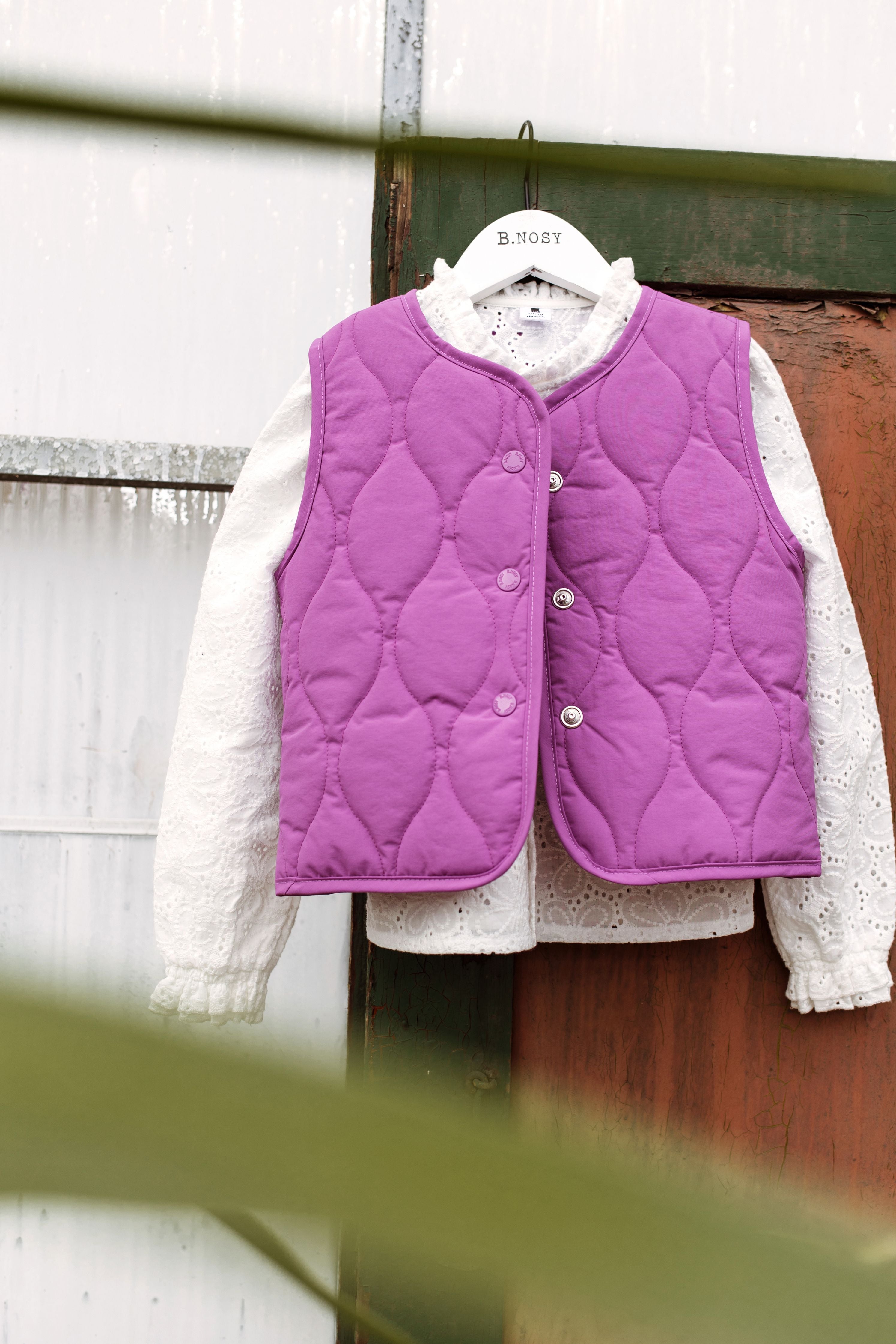 B.Nosy Fara Bodywarmer Paars