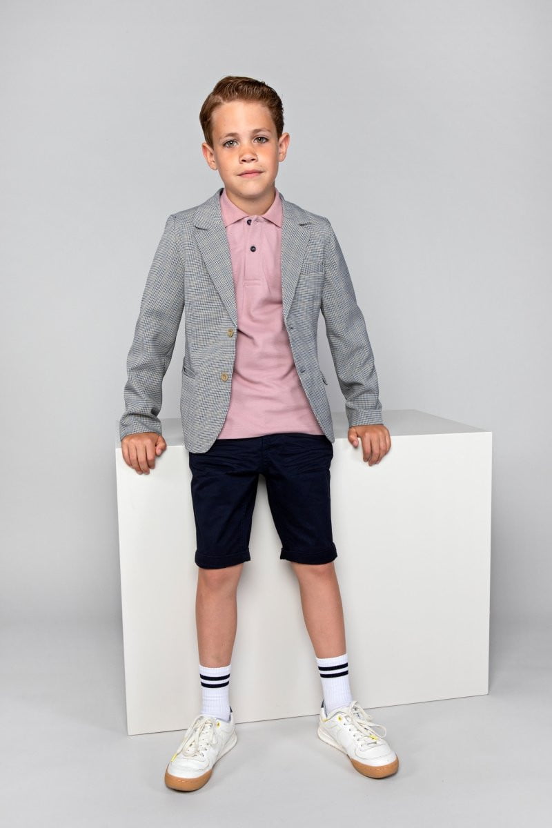 GARÇON check blazer - Le Chic Fashion