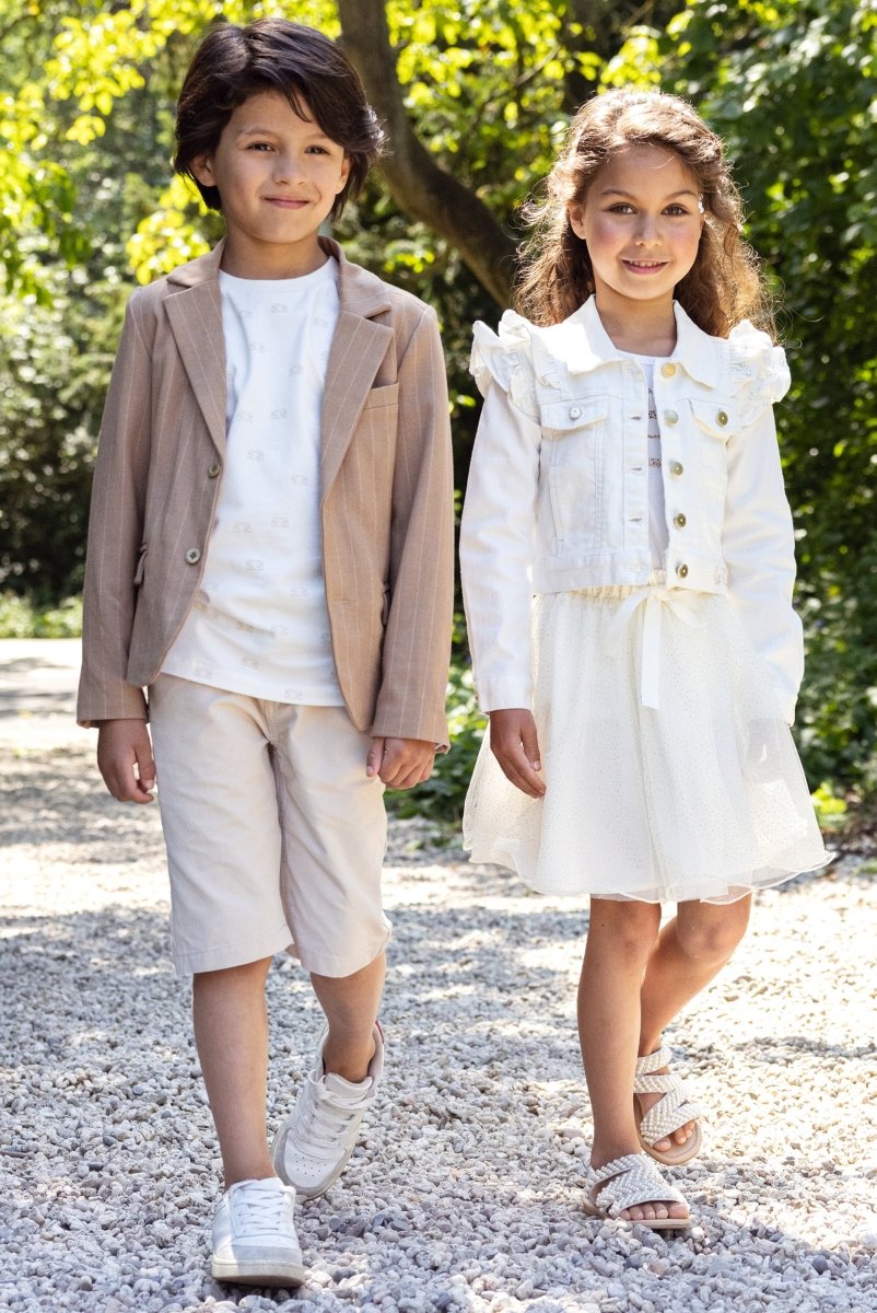 ALLY ruffles at armhole jacket Spring/Summer '24 - Le Chic Fashion