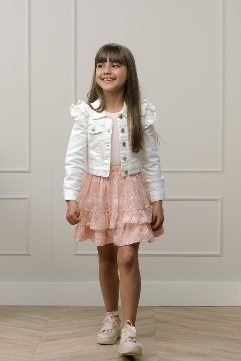 ALLY ruffles at armhole jacket Spring/Summer '24 - Le Chic Fashion