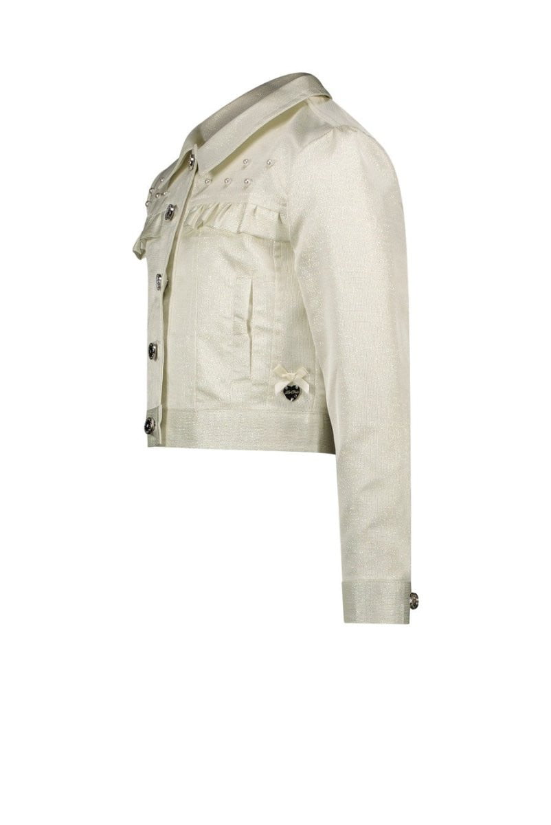 ARIA glitter linen jacket - Le Chic Fashion