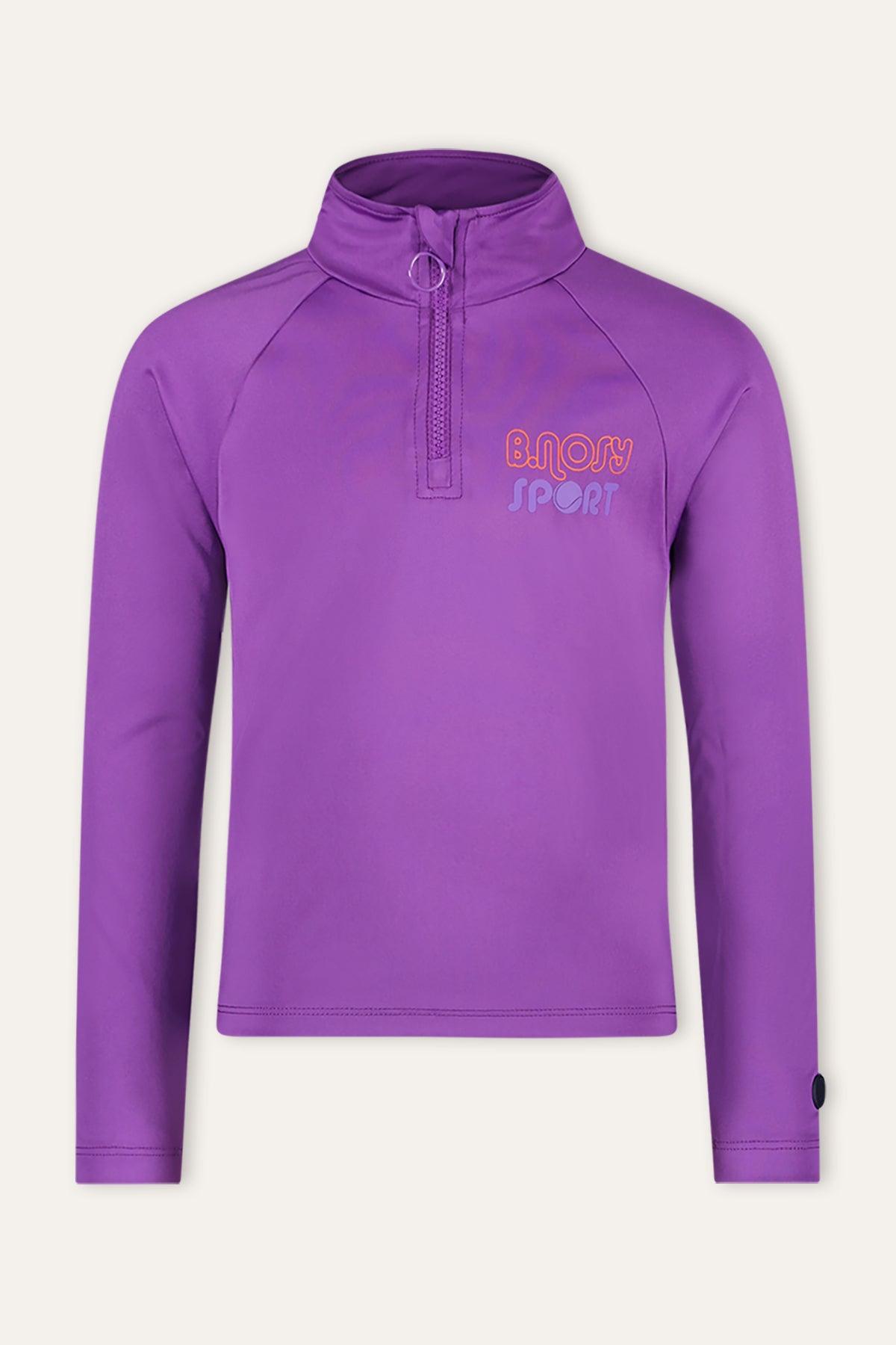 B.Nosy Amber Sweater electic grape - B.Nosy