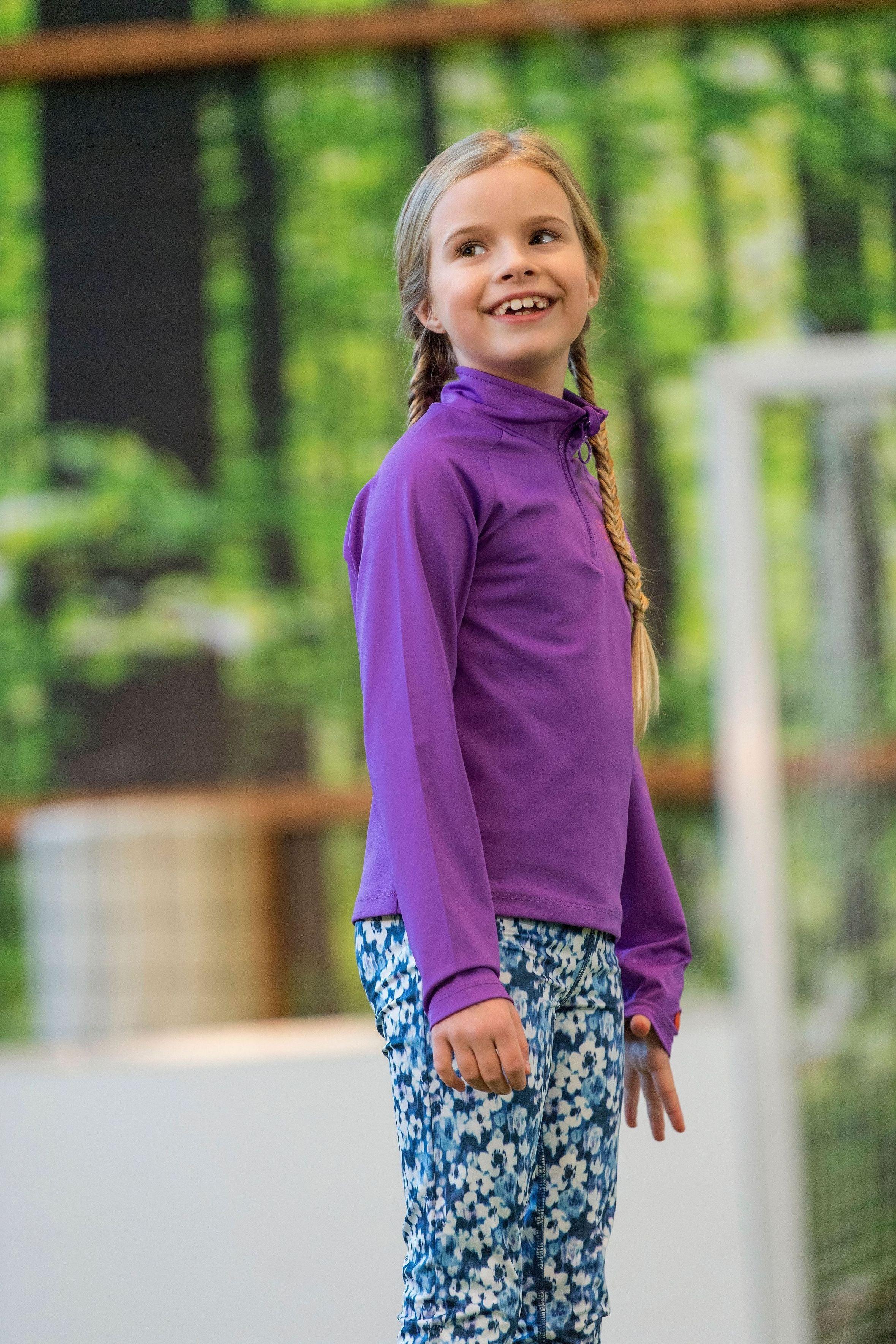 B.Nosy Amber Sweater electic grape - B.Nosy