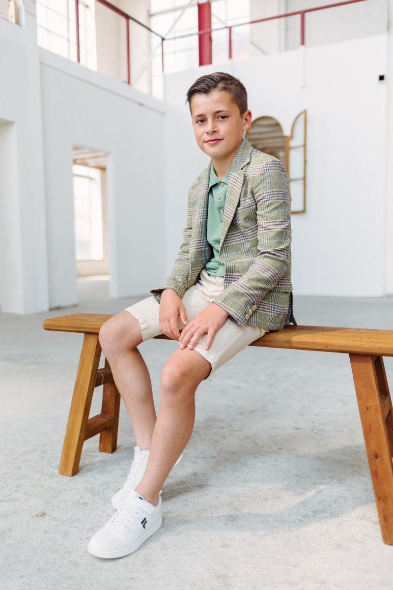 Benja Blazer groen -Blazers - Red+Blu